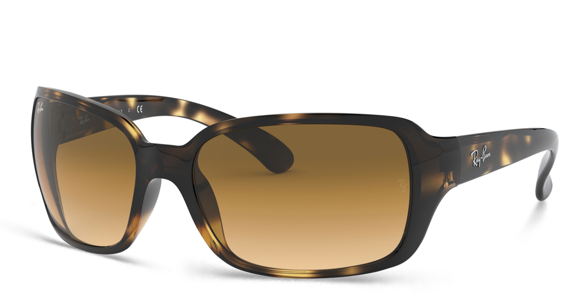 Ray-Ban Square Sunglasses in Light Havana – Product Photo 2