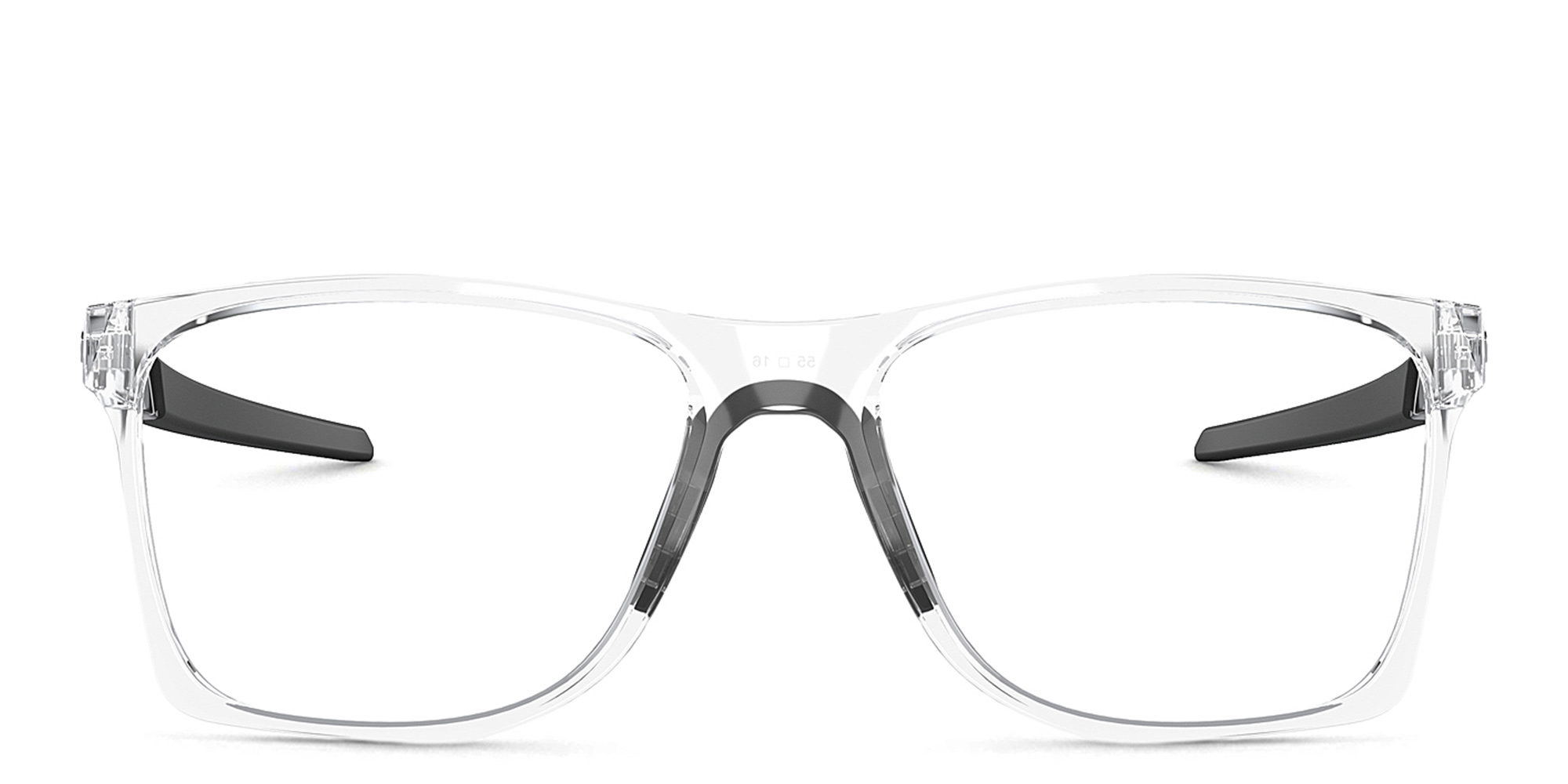 Oakley Activate Wide Square Eyeglasses in Clear – Product Photo 1