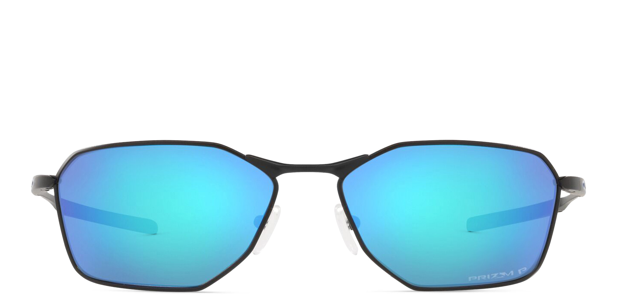 Oakley Savitar Irregular Polarized Sunglasses in Satin Black – Product Photo 1