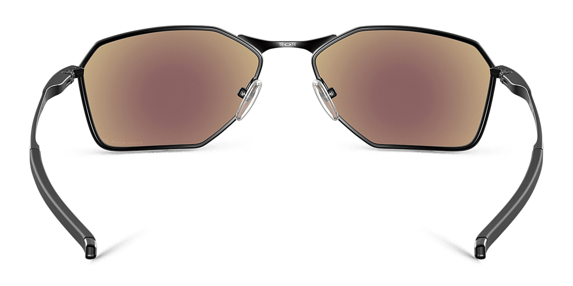 Oakley Savitar Irregular Polarized Sunglasses in Satin Black – Product Photo 4