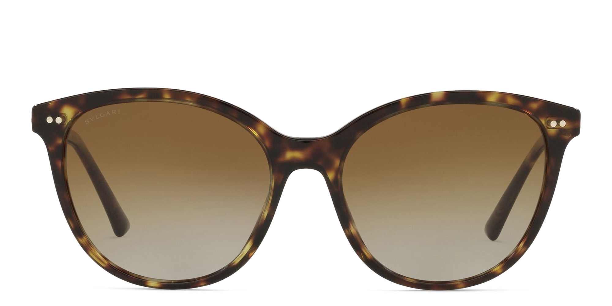BVLGARI Cat Eye Sunglasses in Havana – Product Photo 1