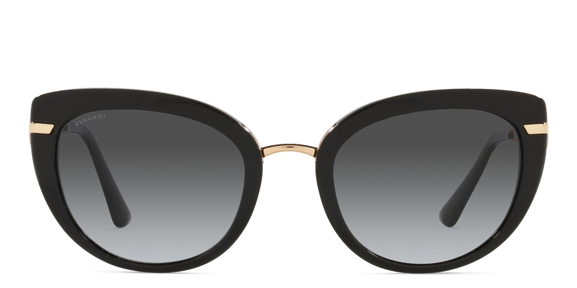 BVLGARI Cat Eye Sunglasses in Black – Product Photo 1