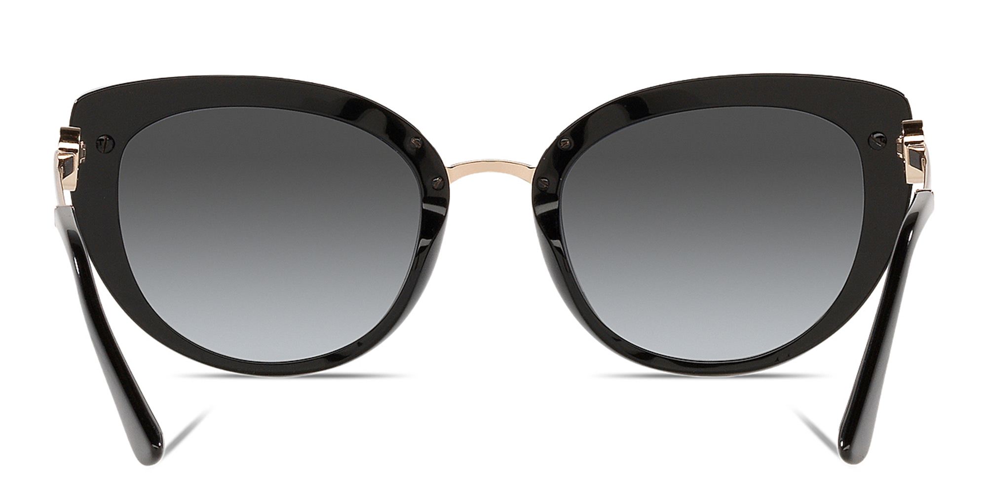 BVLGARI Cat Eye Sunglasses in Black – Product Photo 4