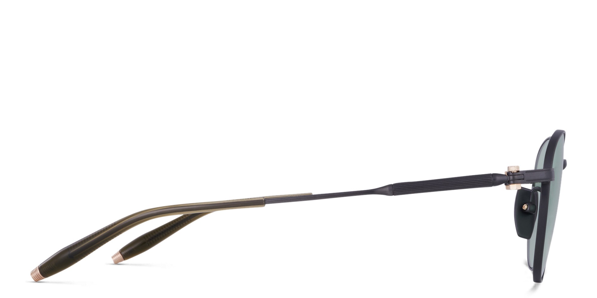 نظارة طبية "بايونير" بإطار دائري للجنسين من آكوني بلون رمادي - صورة المنتج 3