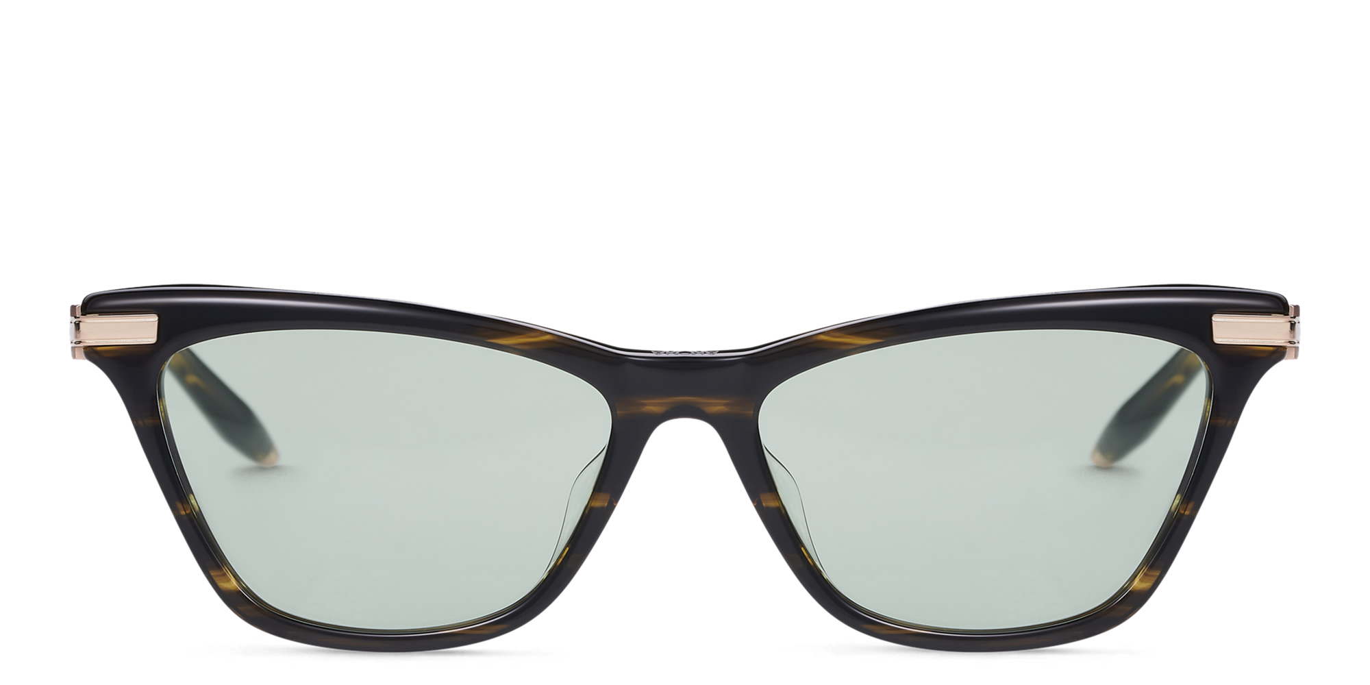 AKONI Iris Cat Eye Eyeglasses in Brown – Product Photo 1