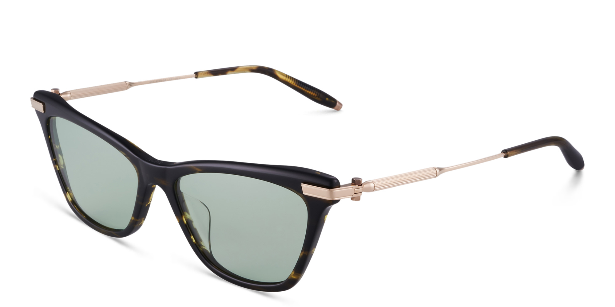 AKONI Iris Cat Eye Eyeglasses in Brown – Product Photo 2