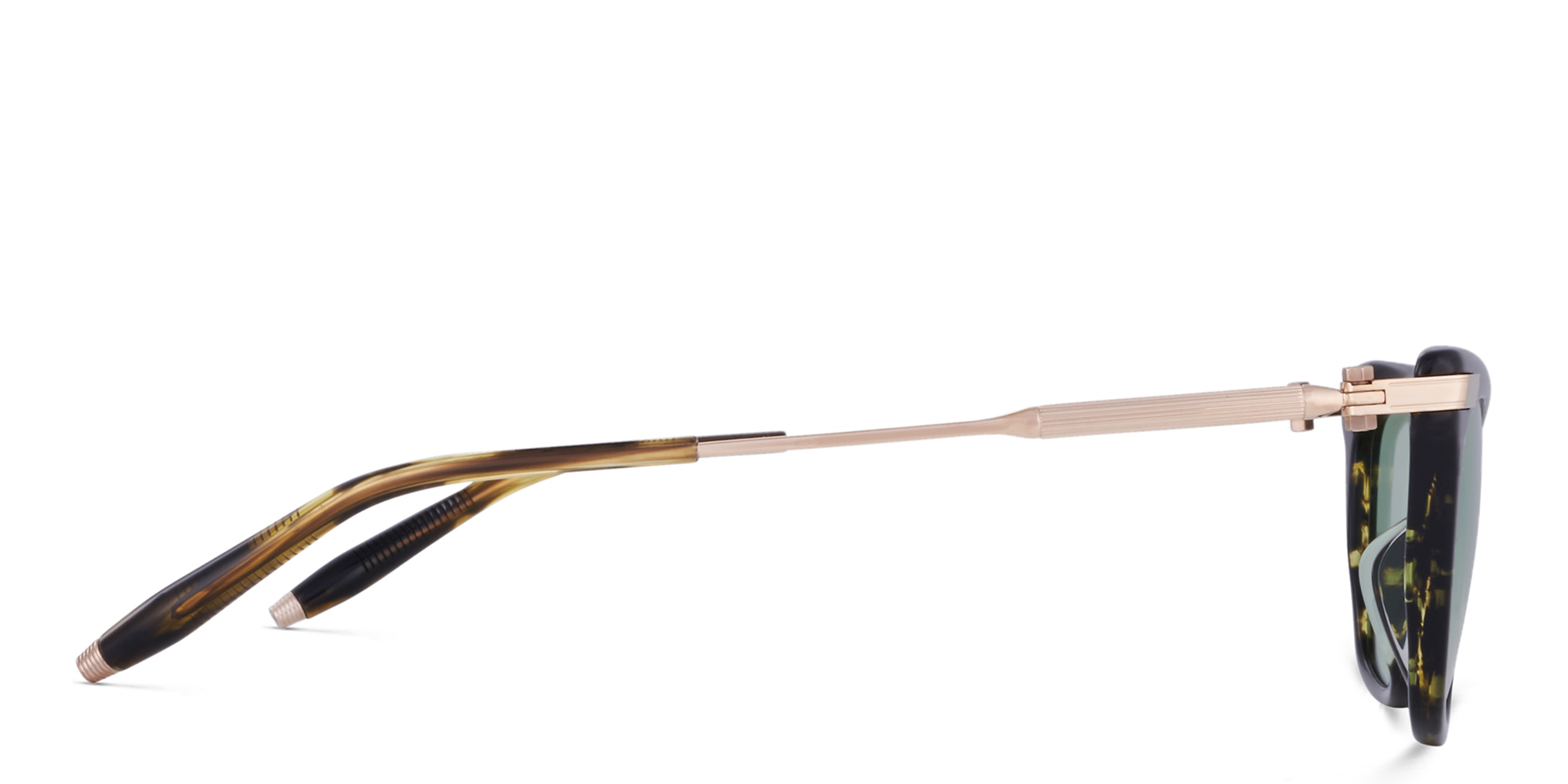 AKONI Iris Cat Eye Eyeglasses in Brown – Product Photo 3