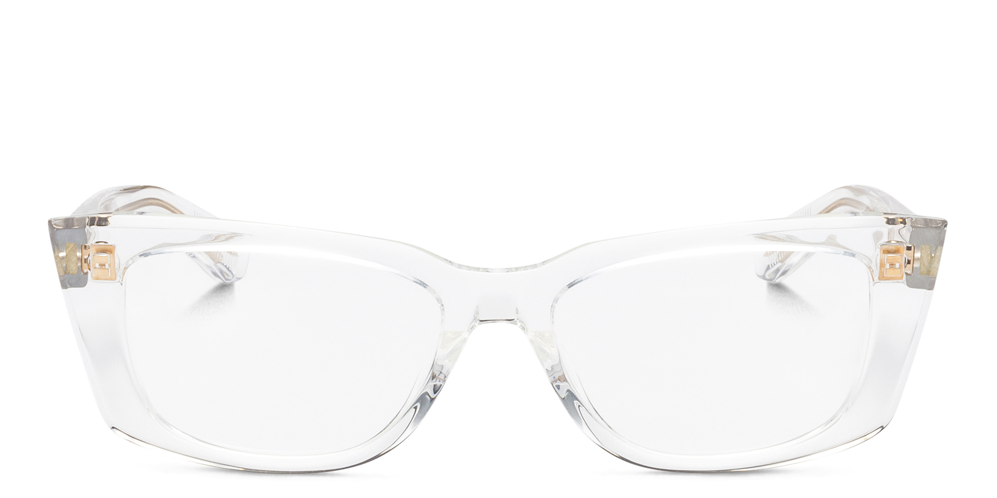 AKONI Gamma Cat Eye Eyeglasses in Clear – Product Photo 1