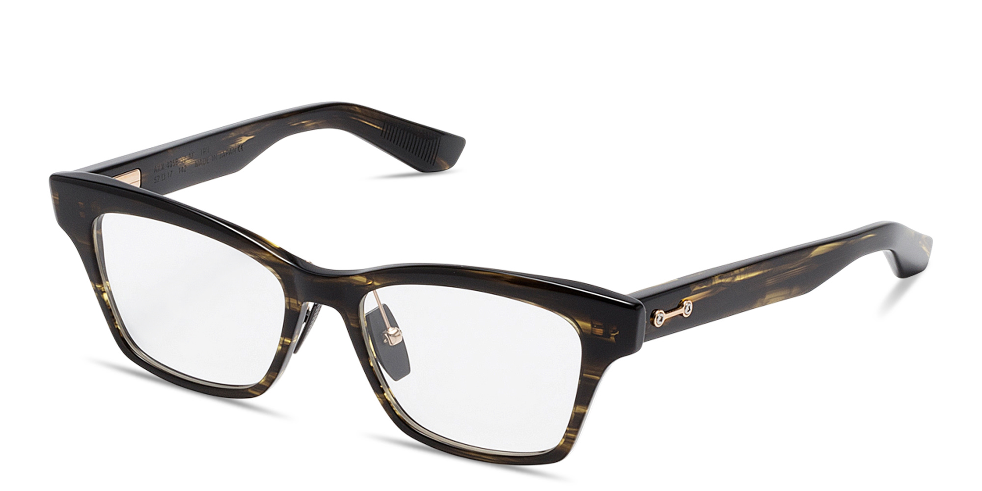 Shop AKONI Vista Cat-Eye Eyeglasses in Dark Tortoise online.