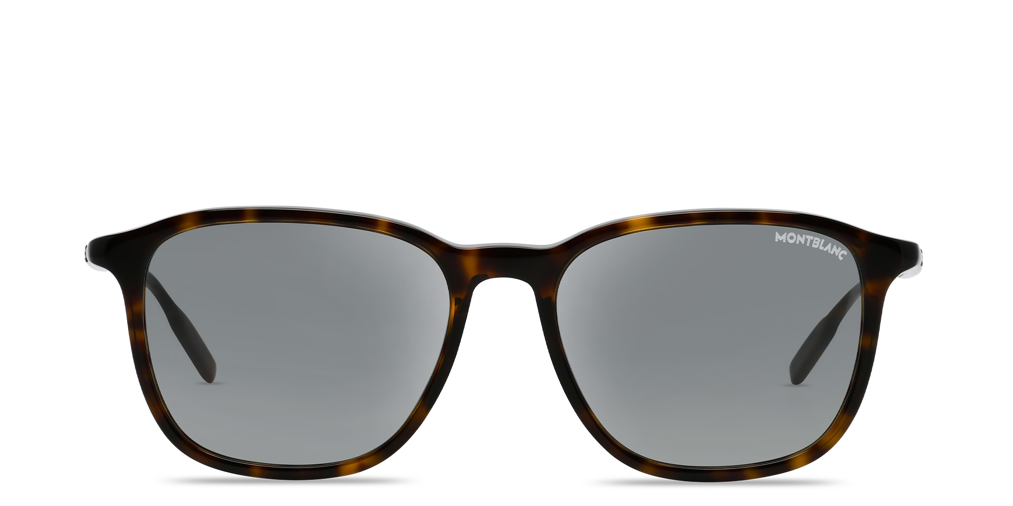 MONTBLANC Square Sunglasses in Havana – Product Photo 1