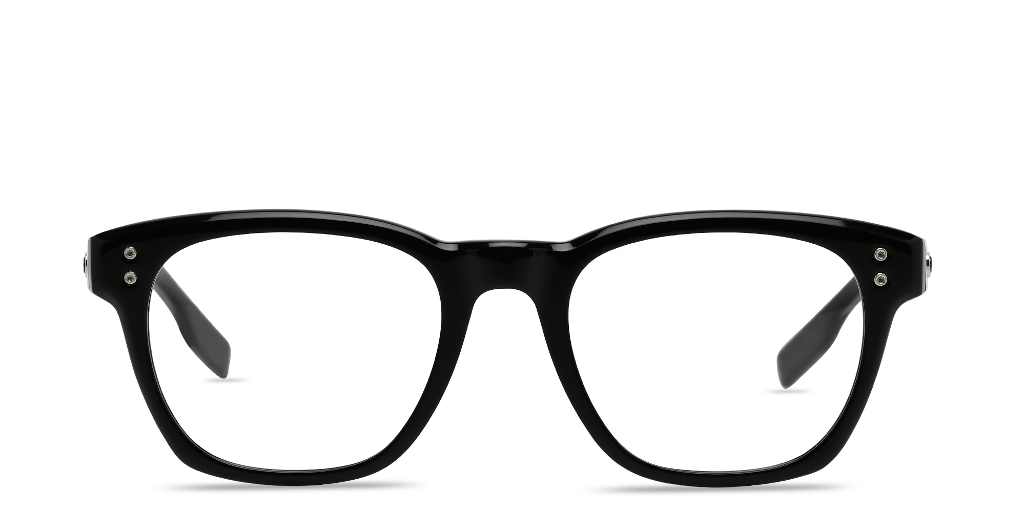 MONTBLANC Square Eyeglasses in Black – Product Photo 1