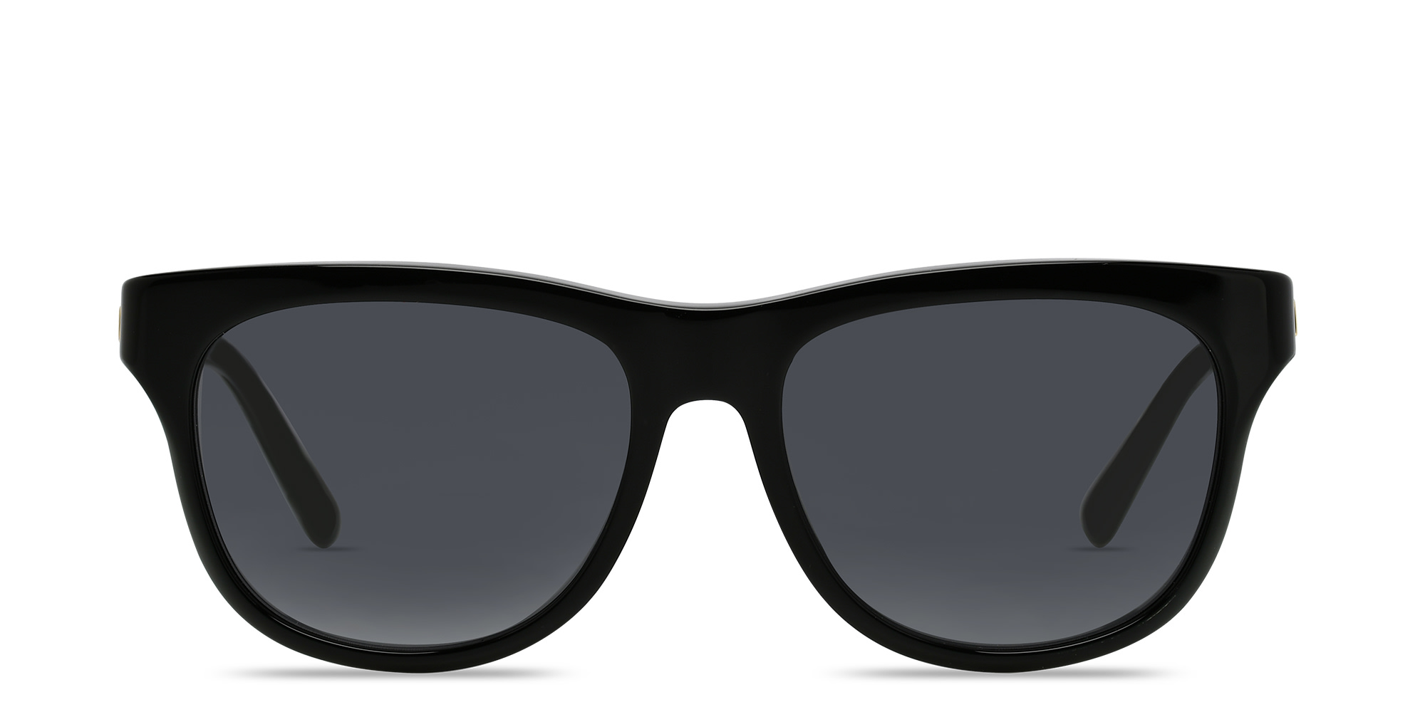 Shop GUCCI Rectangle Sunglasses in Black online.