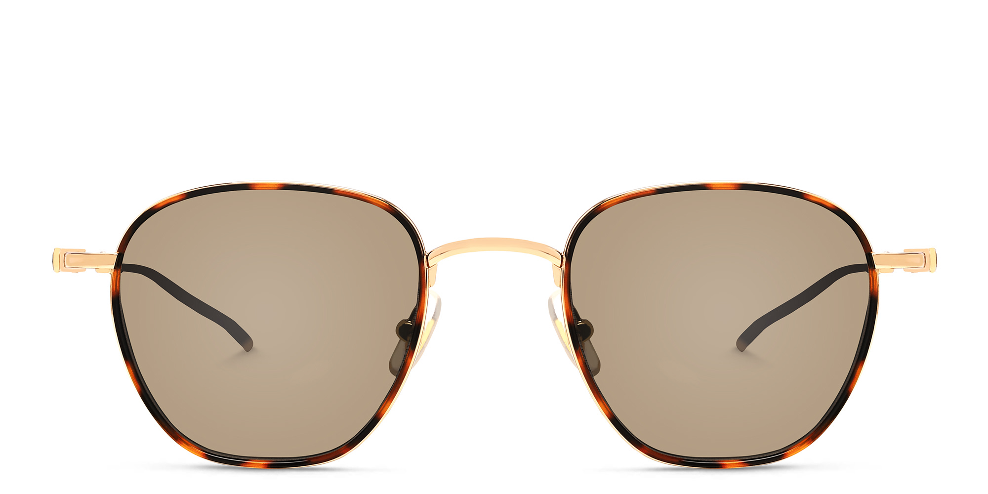MONTBLANC Square Sunglasses in Havana – Product Photo 1