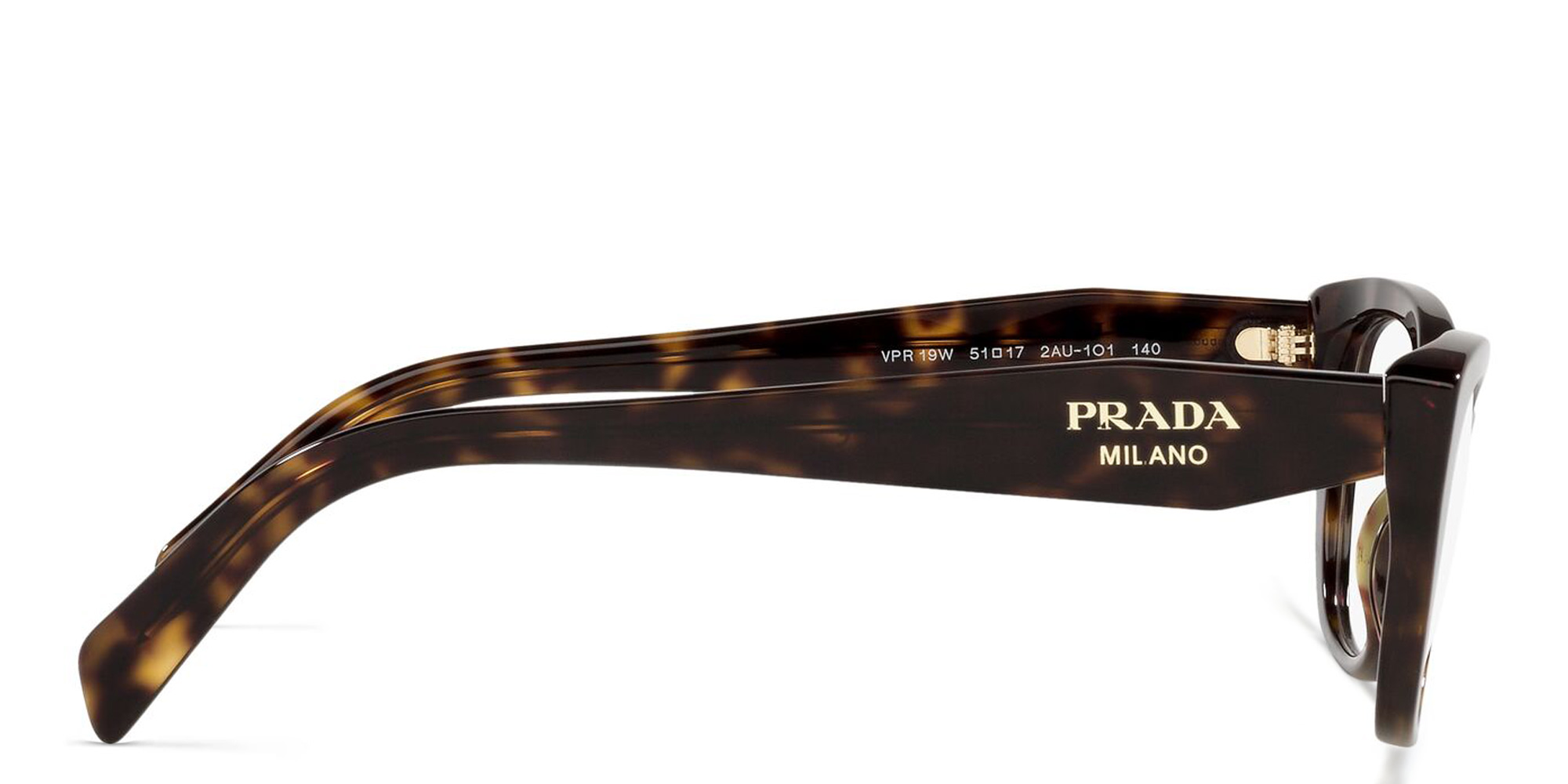 نظارة طبية كات آي من برادا بلون متموج - صورة المنتج 3