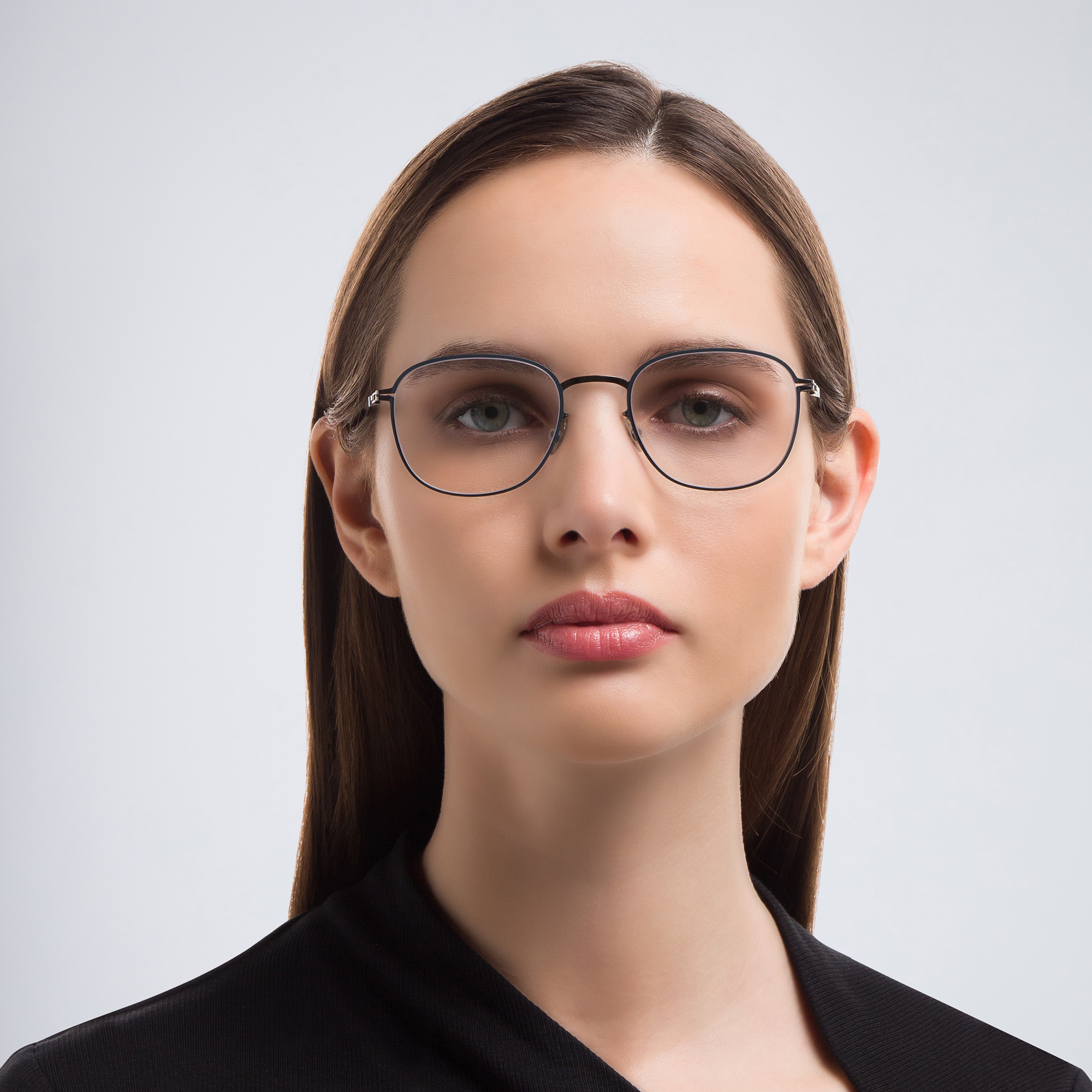Shop MYKITA Unisex Square Eyeglasses in Polished Grey online.