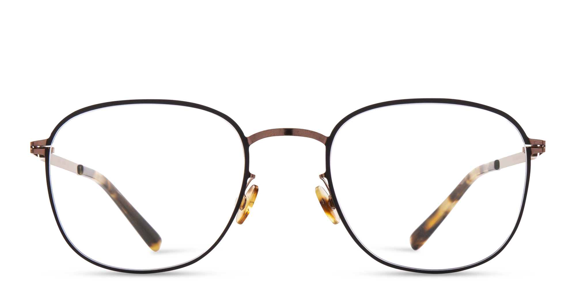 MYKITA Unisex Round Eyeglasses in Grey – Product Photo 1