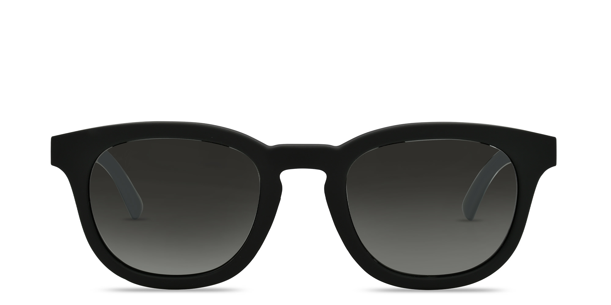 Shop Maui Jim Koko Head Unisex Square Sunglasses in Black online.