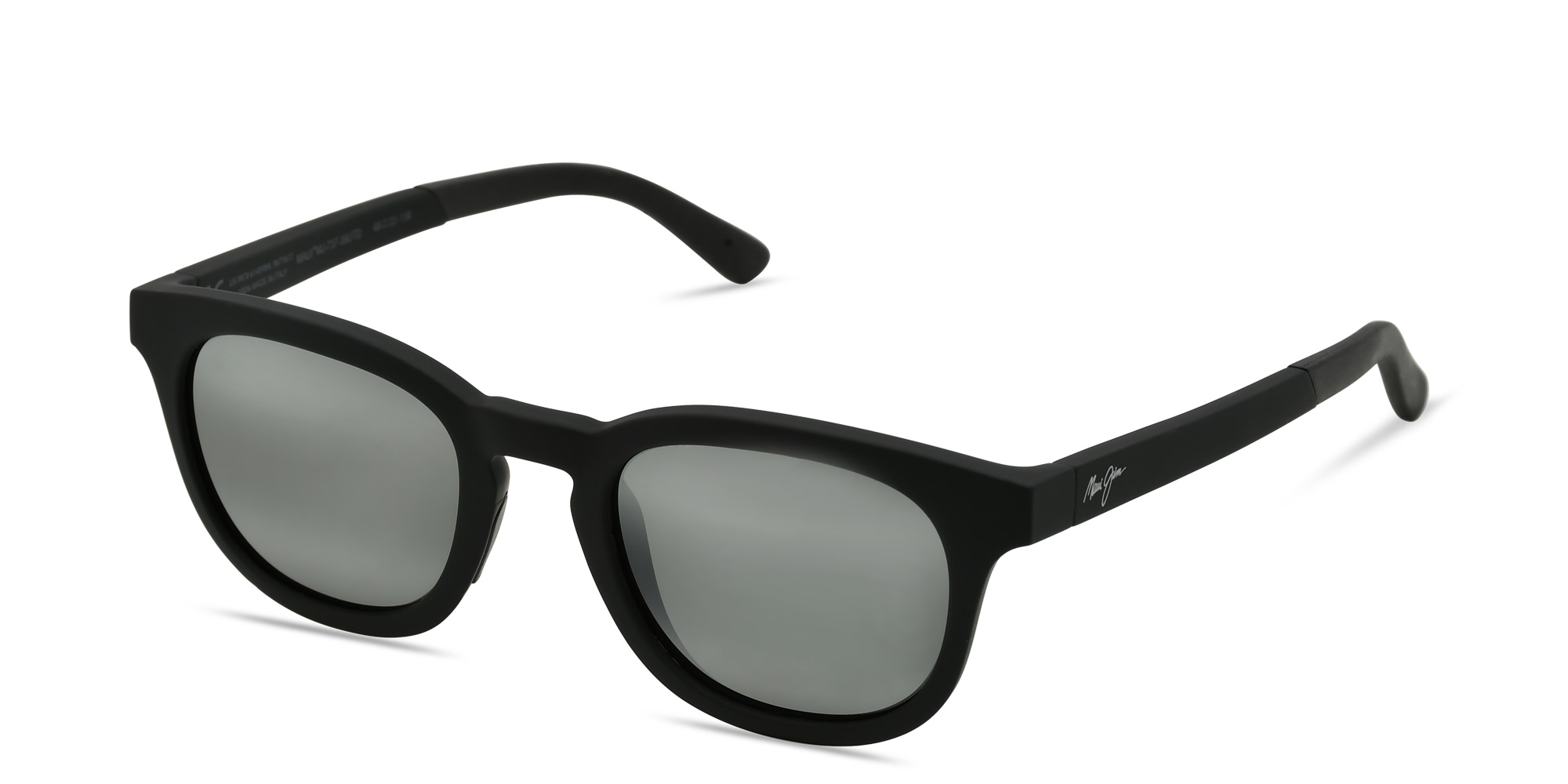 Shop Maui Jim Koko Head Unisex Square Sunglasses in Black online.