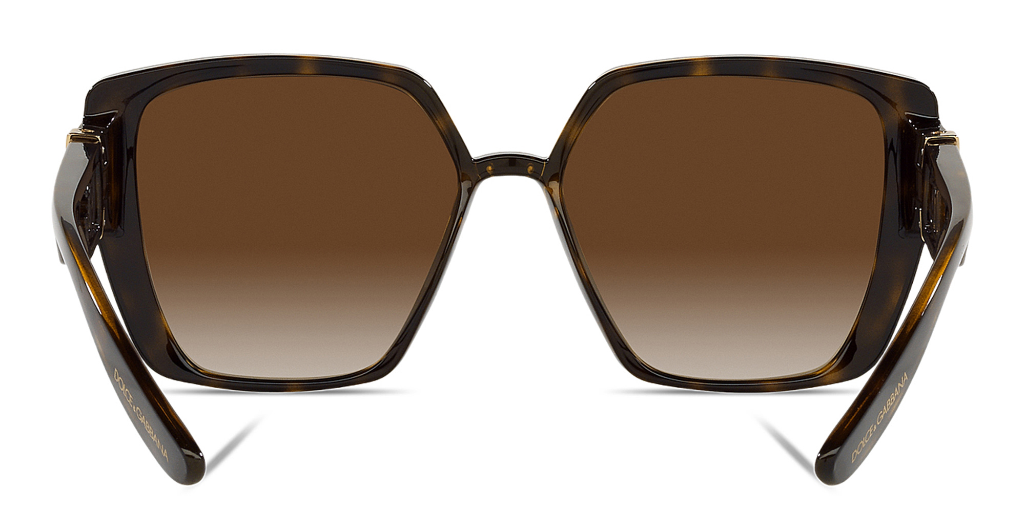 Dolce & Gabbana Cat Eye Sunglasses in Brown – Product Photo 4