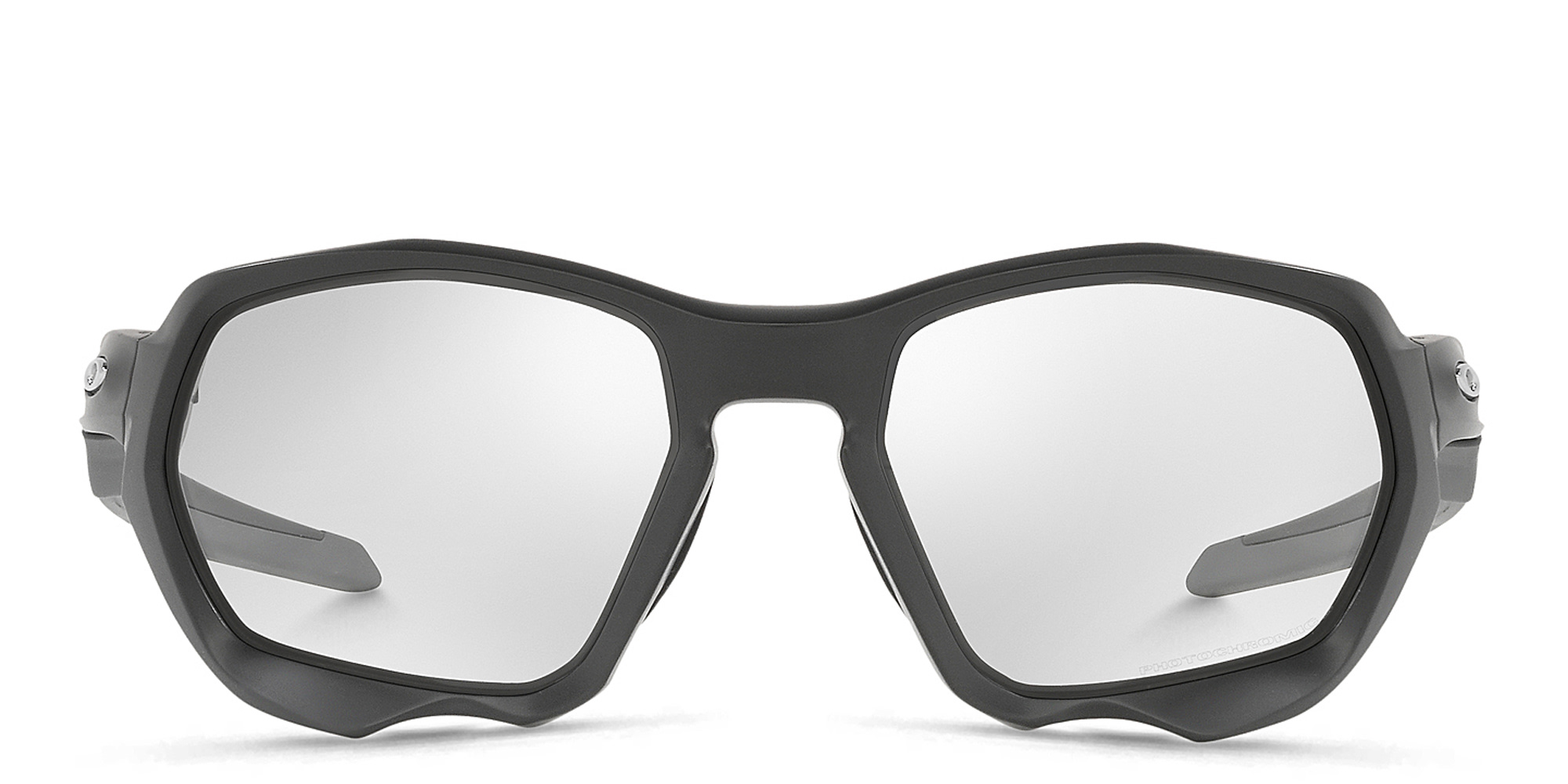 Oakley Oakley Plazma Rectangle Sunglasses in Matte Carbon – Product Photo 1