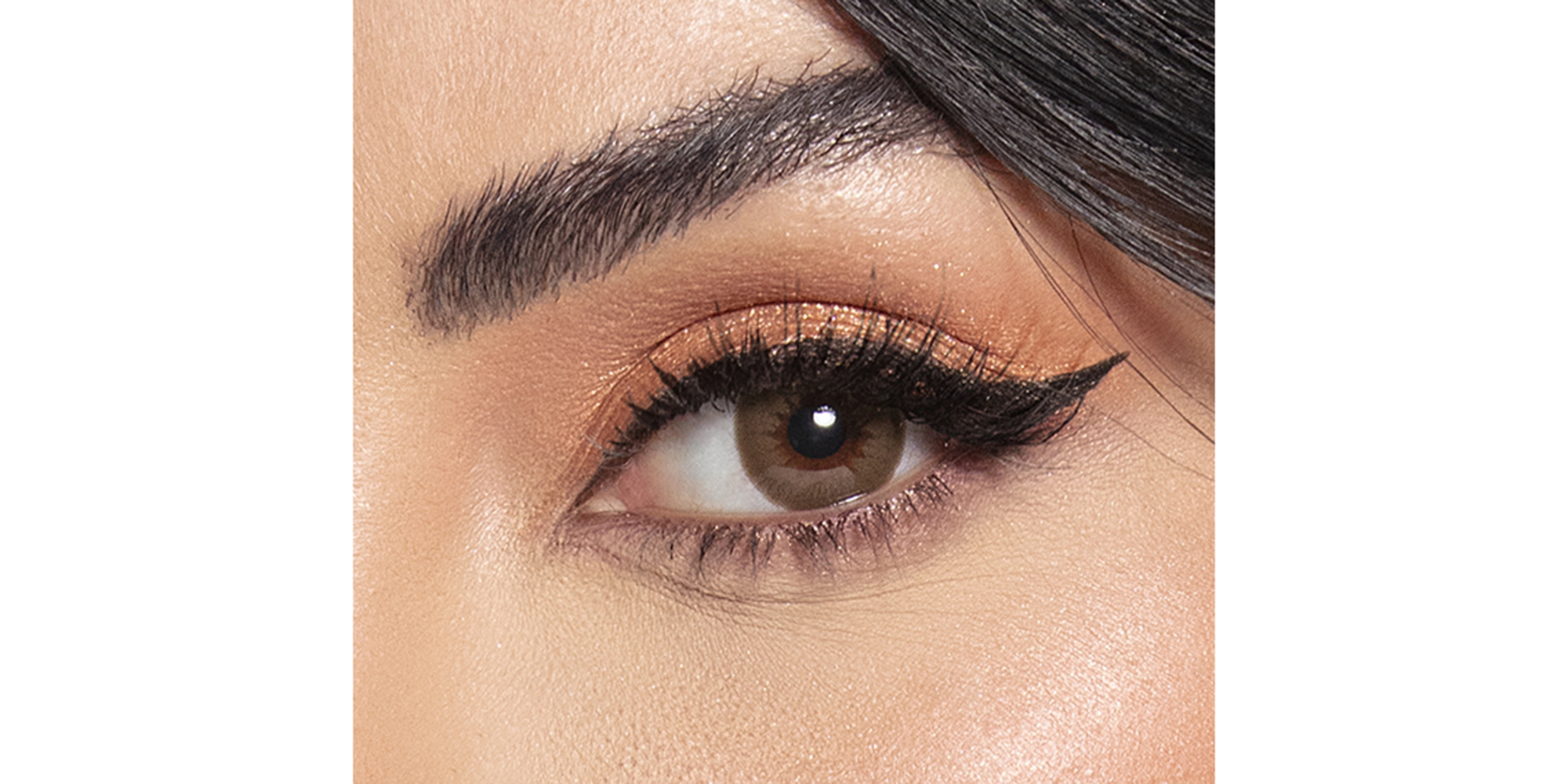 Amara Monthly Color Contact Lenses - Mocca – Product Photo 1