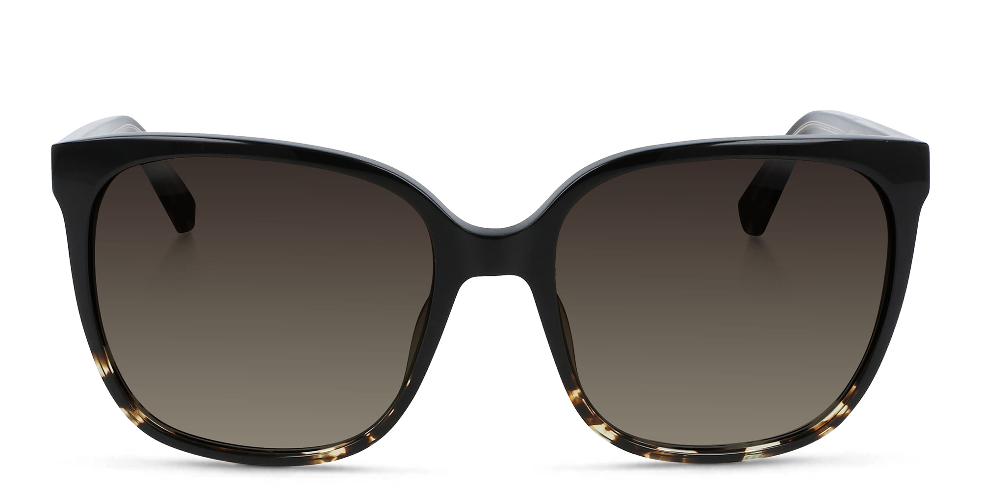 Shop Calvin Klein Square Sunglasses in Black online.