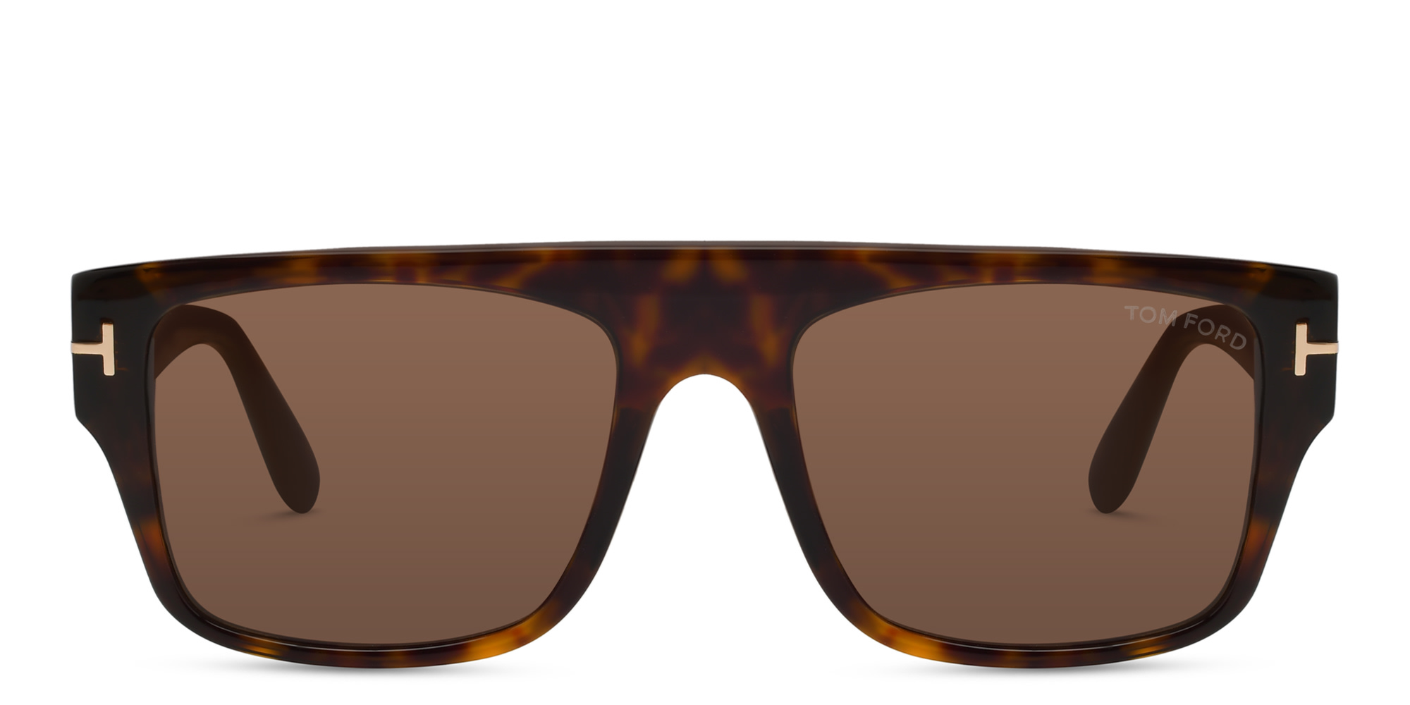 Shop TOM FORD Square Sunglasses MAGRABi exclusive in Dark Havana online.