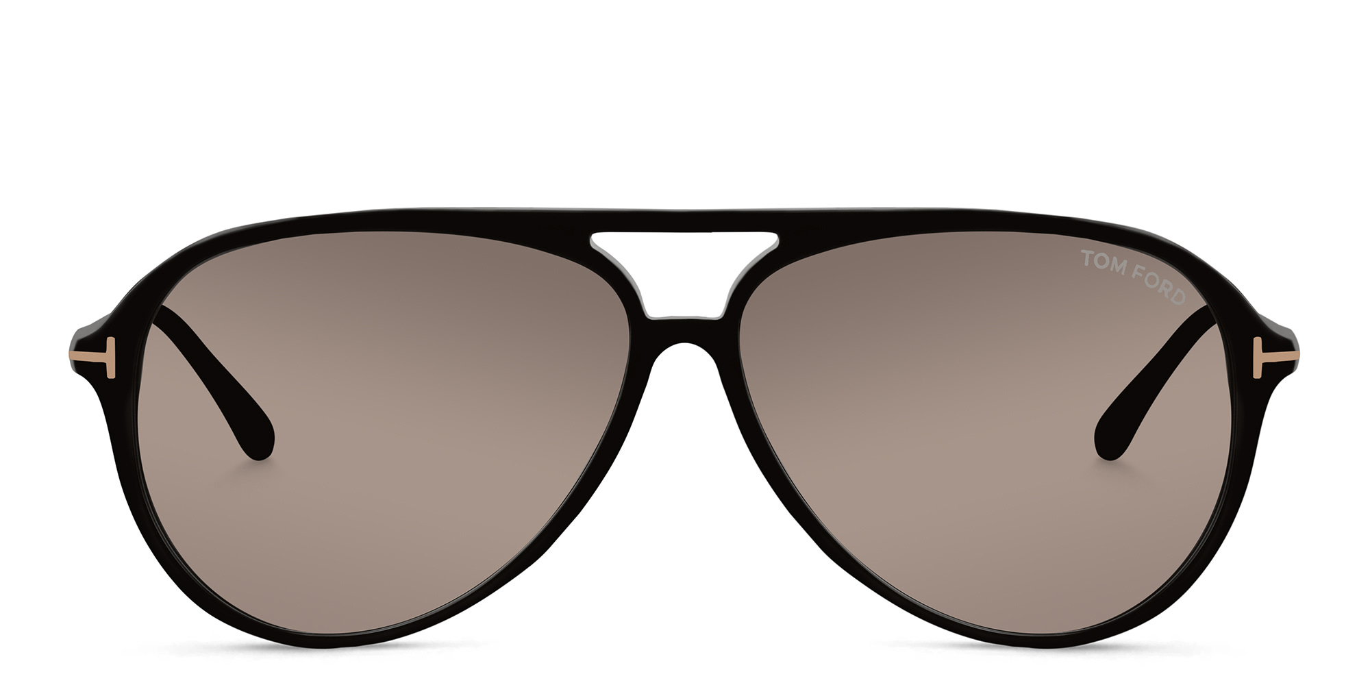Shop TOM FORD Pilot Sunglasses in Black online.