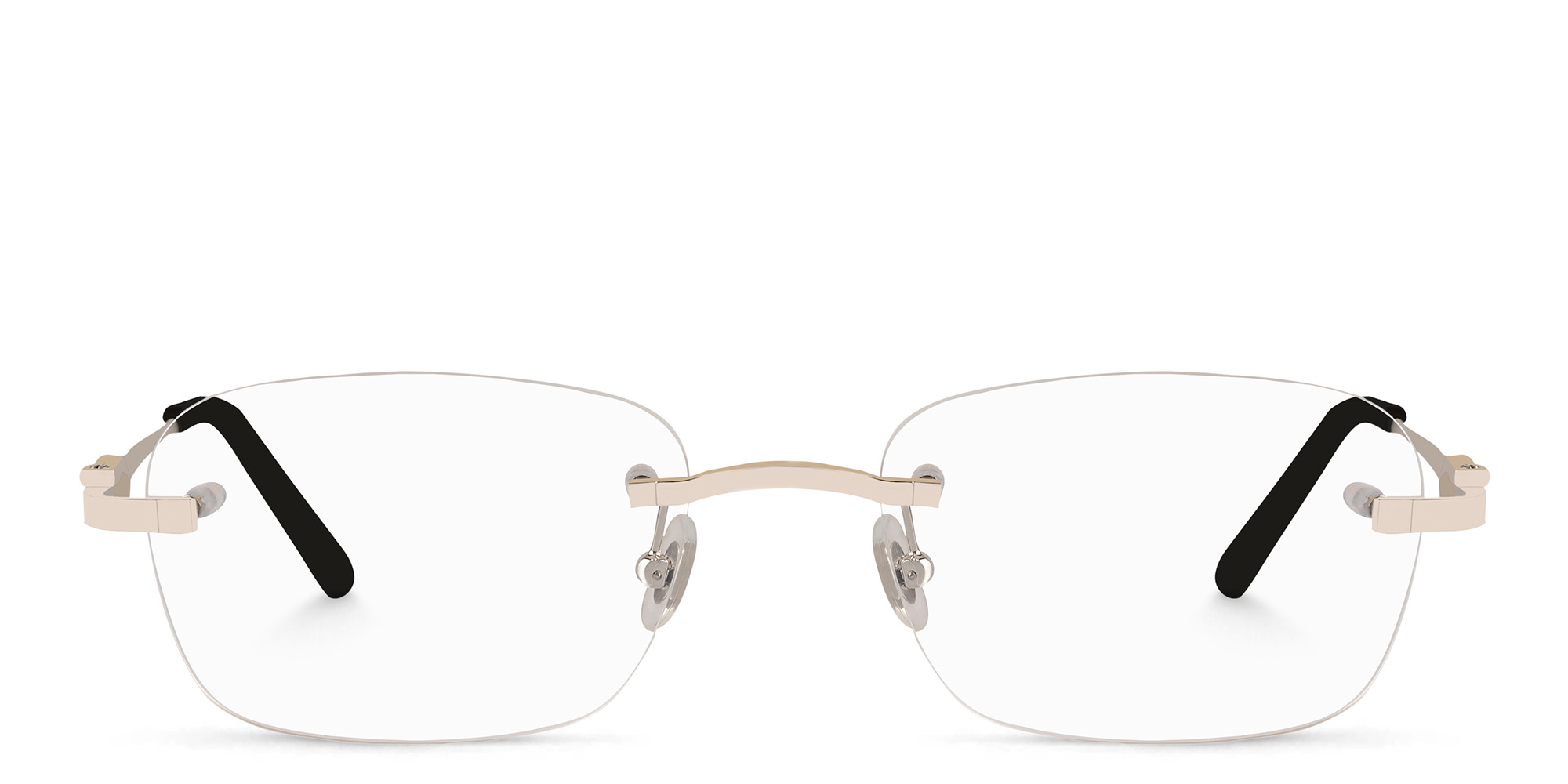 Cartier glasses frameless hot sale