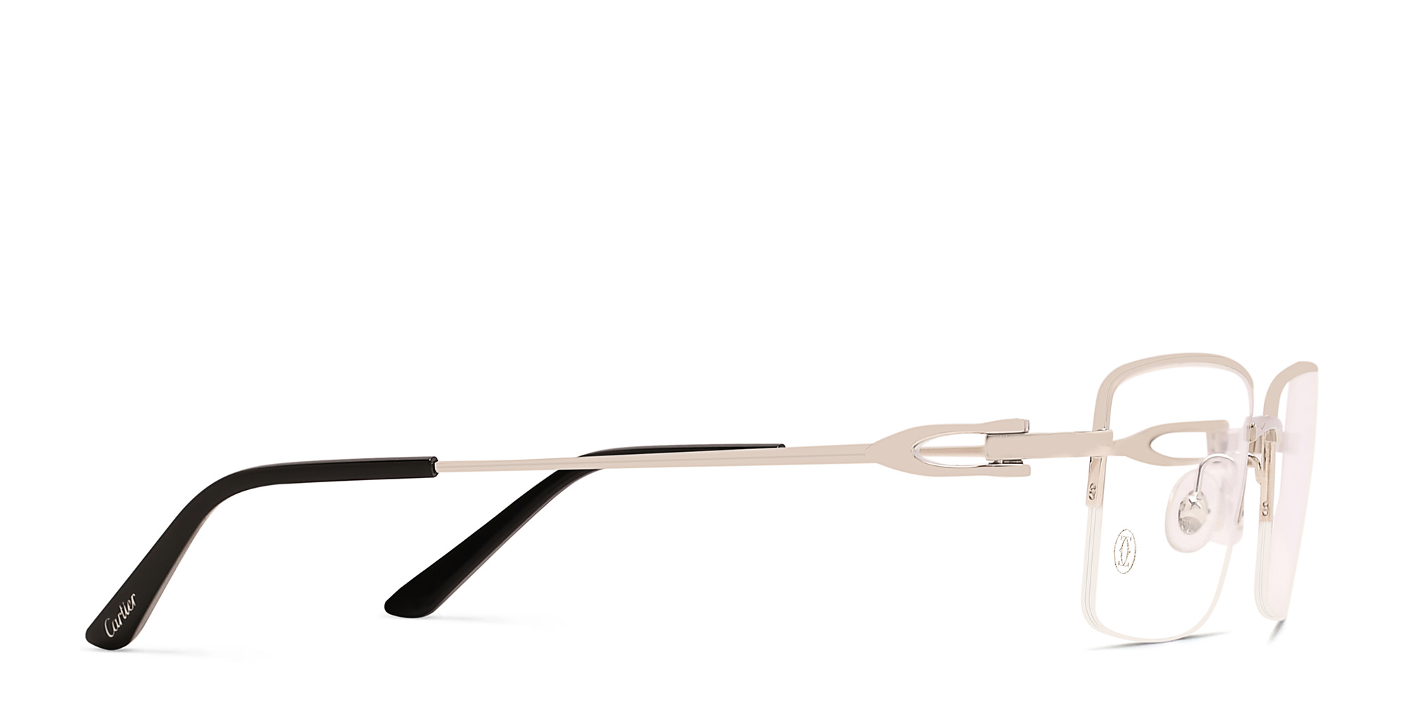 Buy Cartier Signature 'C'de Cartier Wide Half-Rim Eyeglasses