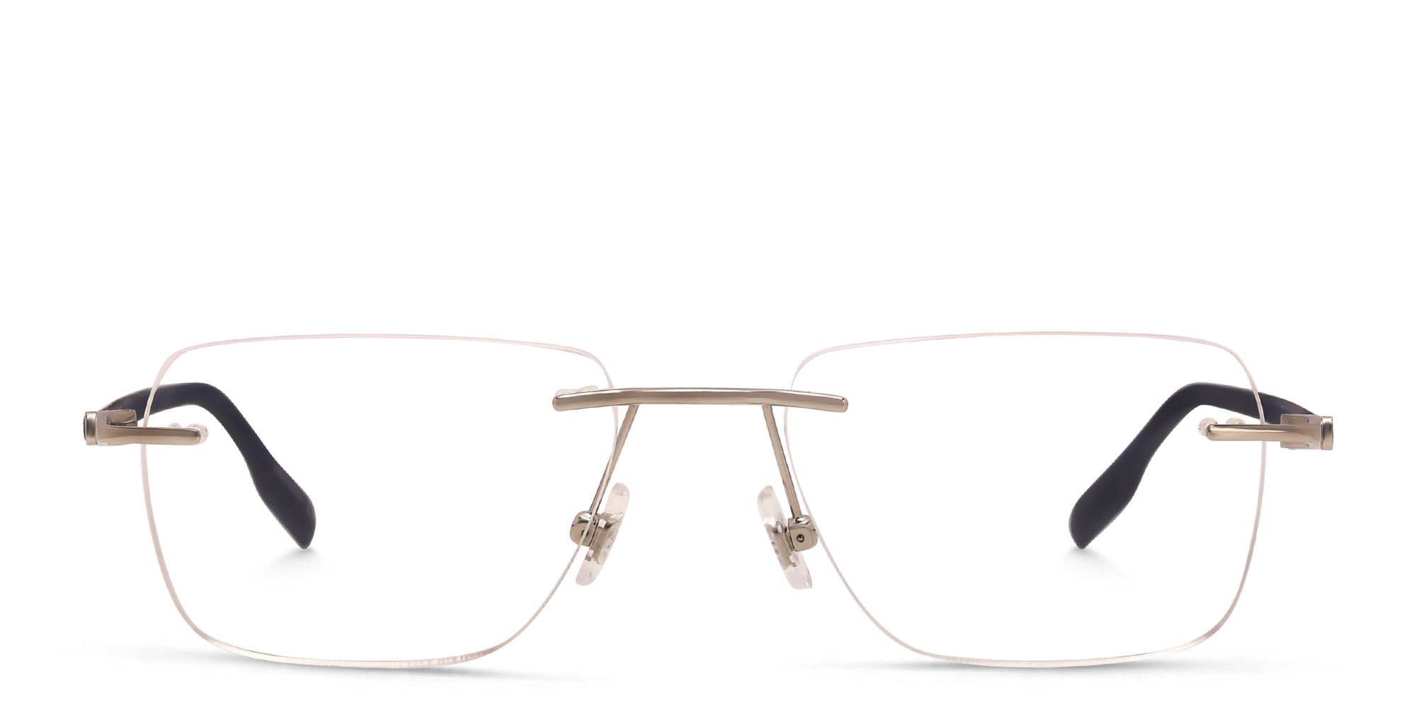 Buy MONTBLANC Rimless Wide Rectangle Eyeglasses Online MAGRABi UAE