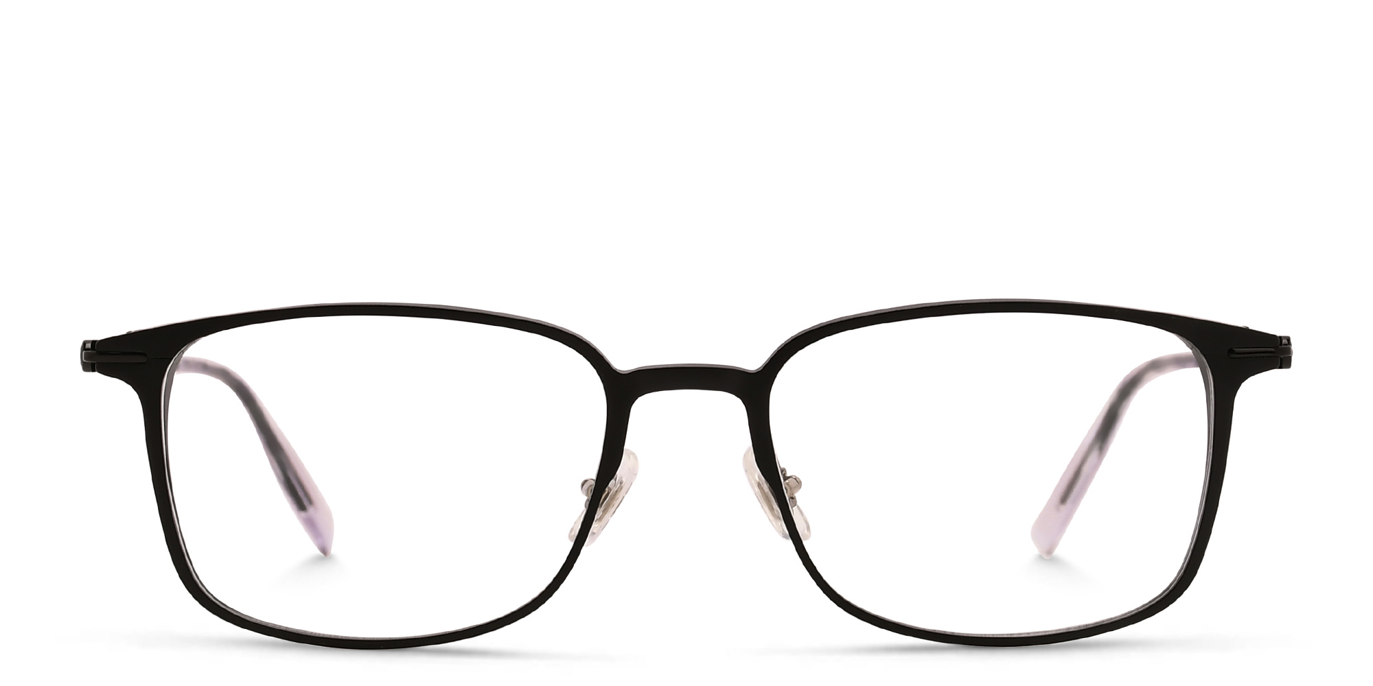 MONTBLANC Rectangle Eyeglasses in Black – Product Photo 1