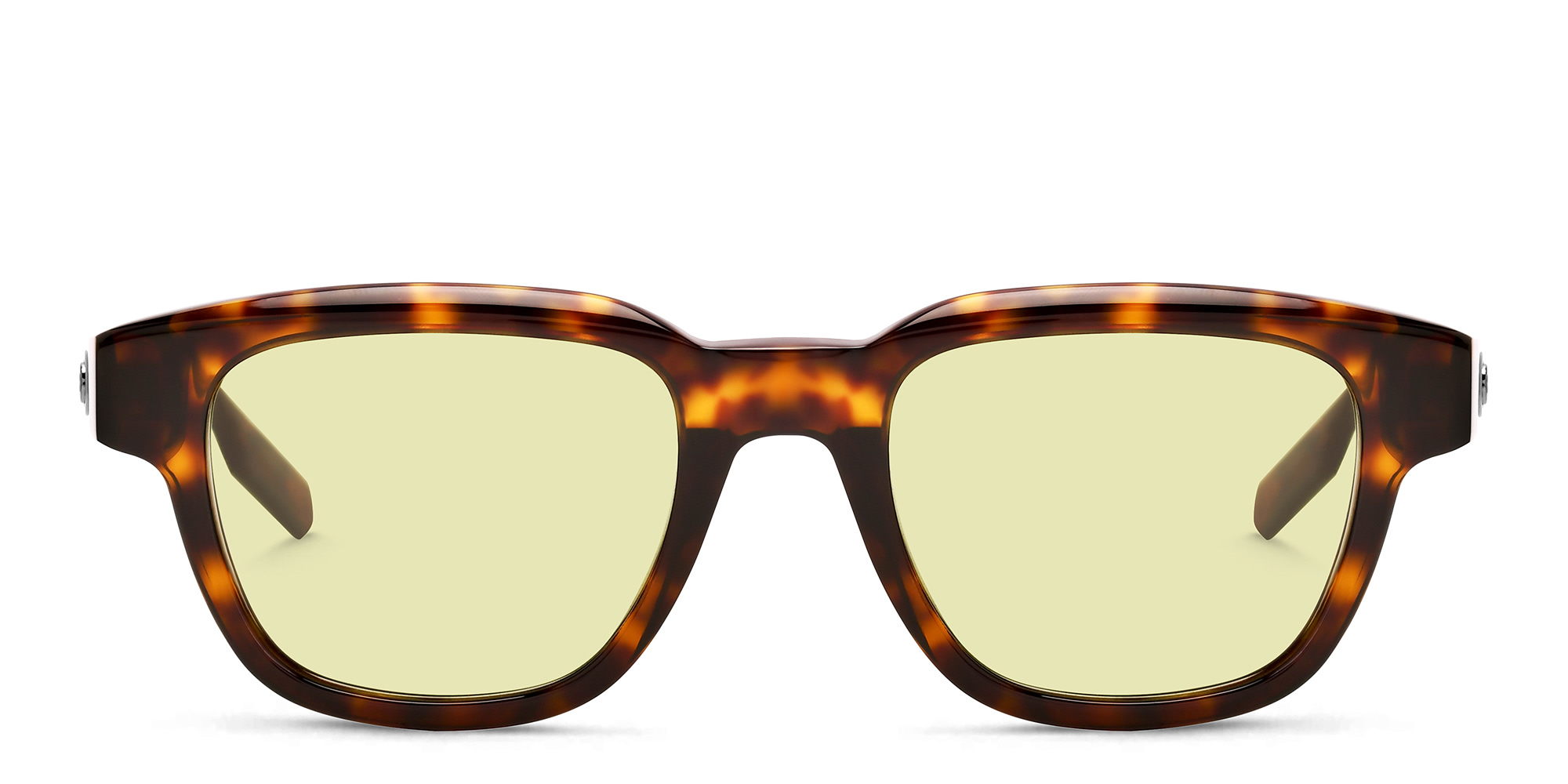 MONTBLANC Square Sunglasses in Havana – Product Photo 1