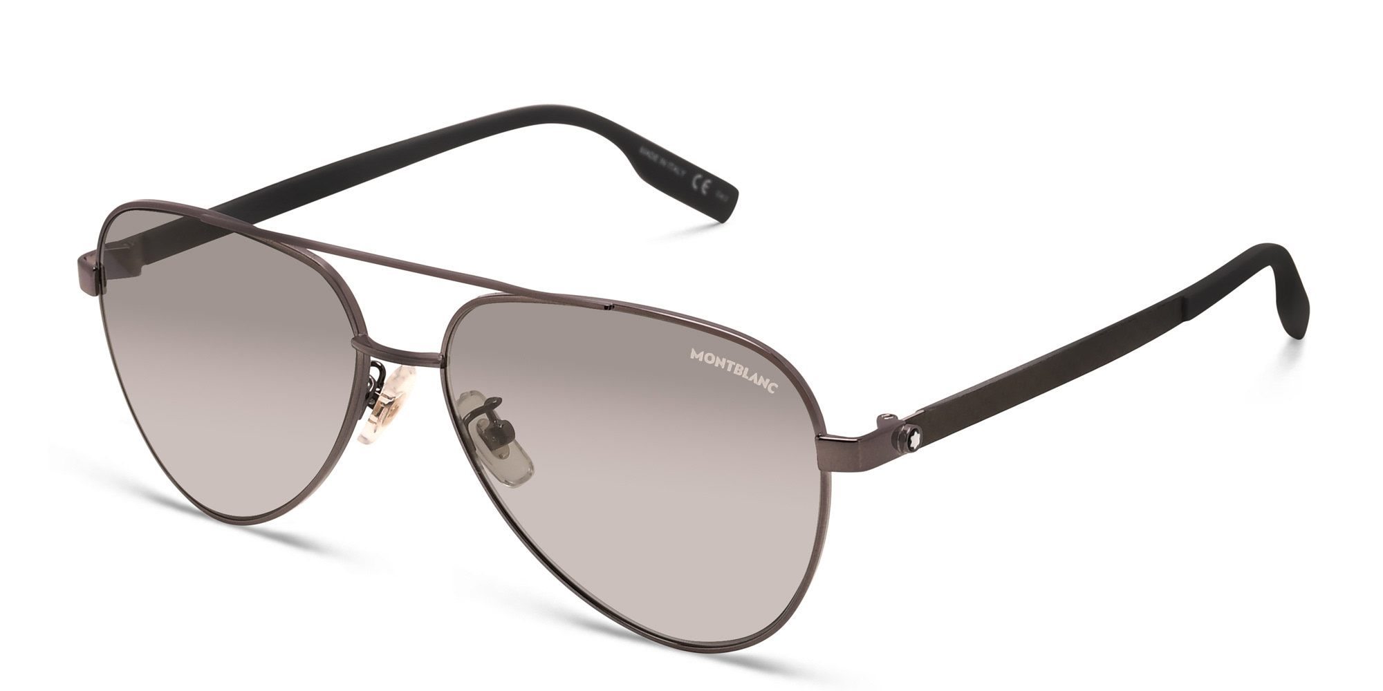 MONTBLANC Pilot Sunglasses in Grey – Product Photo 2