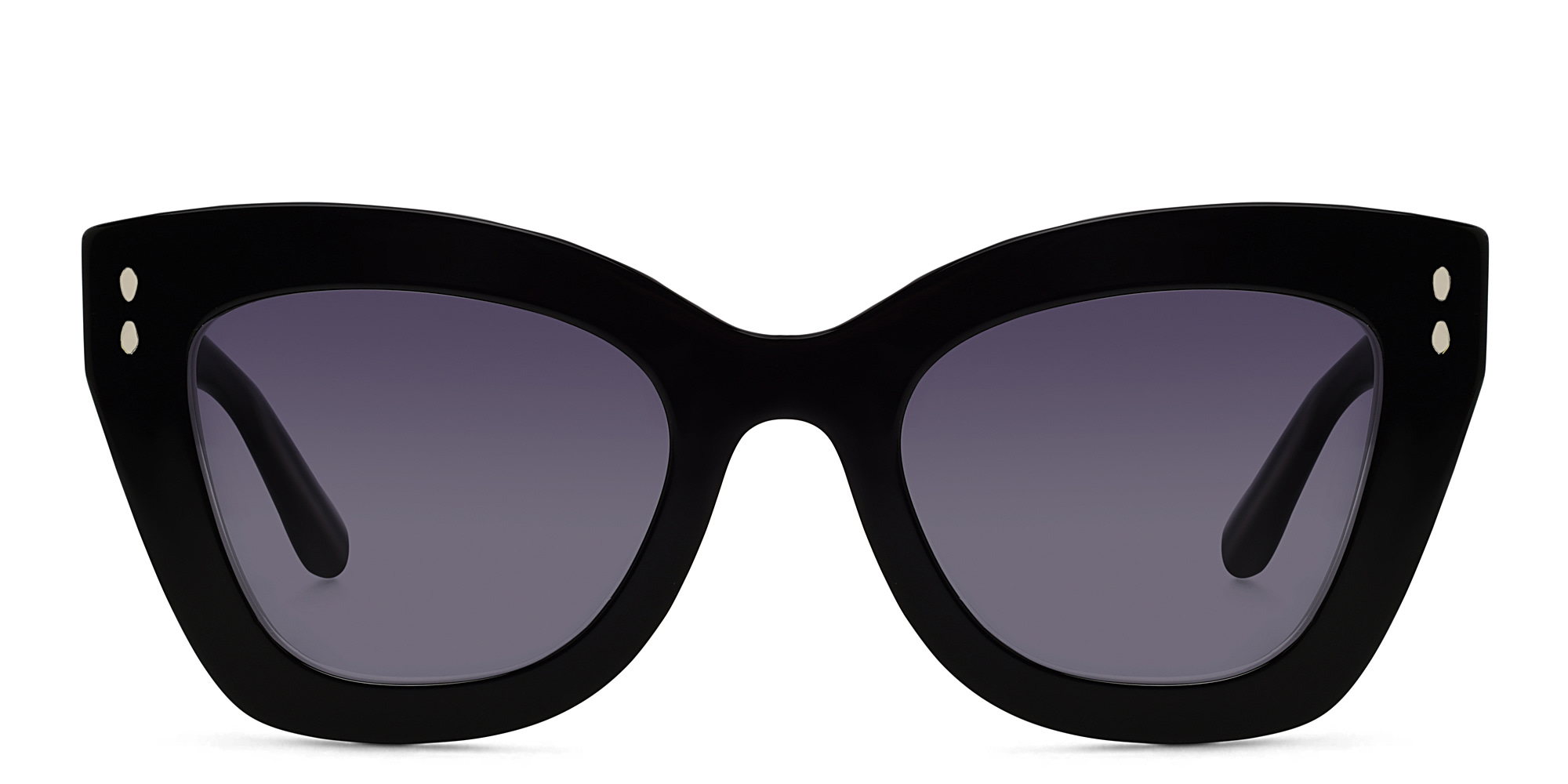Shop ISABEL MARANT Cat Eye Sunglasses in Black online.