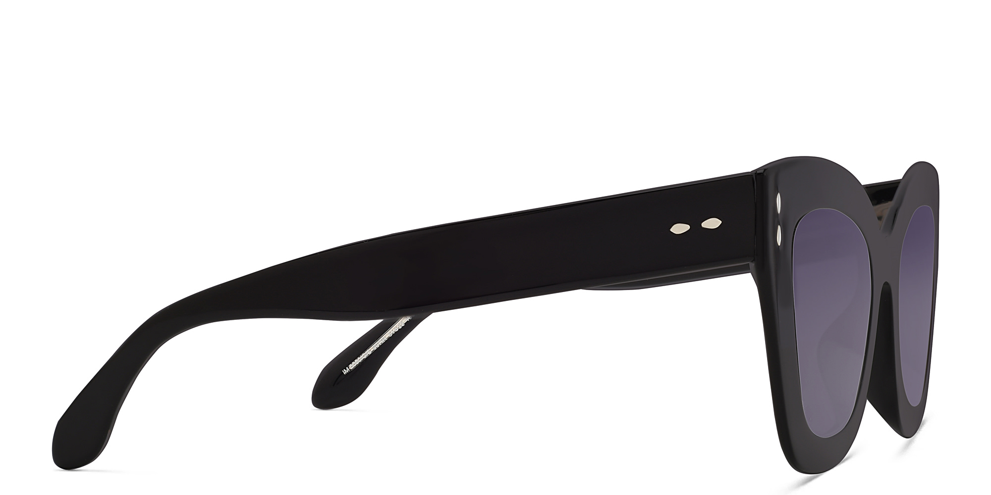 Shop ISABEL MARANT Cat Eye Sunglasses in Black online.