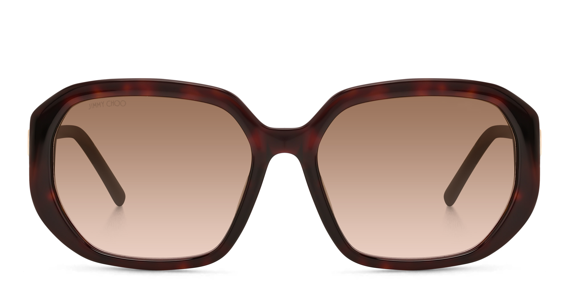 Shop JIMMY CHOO Karly/F/S Square Sunglasses in Havana online.