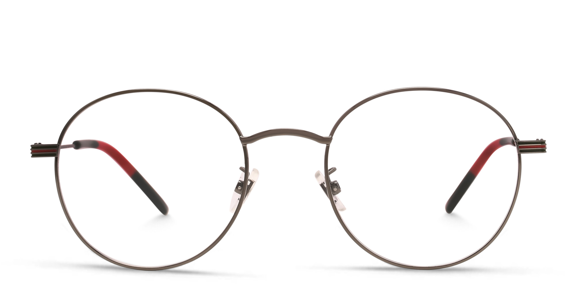 GUCCI Round Eyeglasses in Silver – Product Photo 1