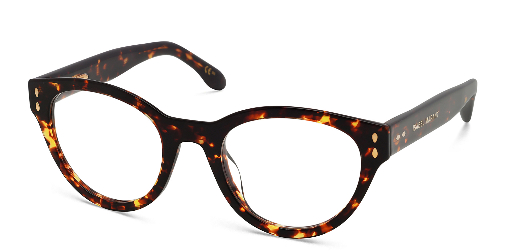 Shop ISABEL MARANT Cat Eye Eyeglasses in Tortoise online.
