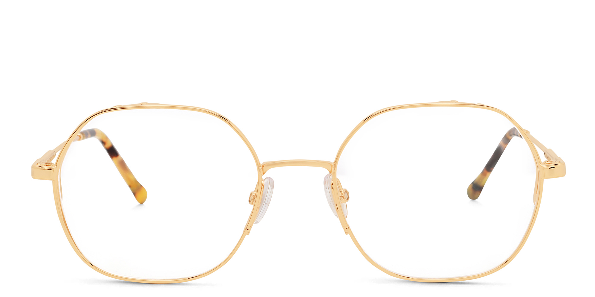 ISABEL MARANT Irregular Eyeglasses in Rose Gold – Product Photo 1