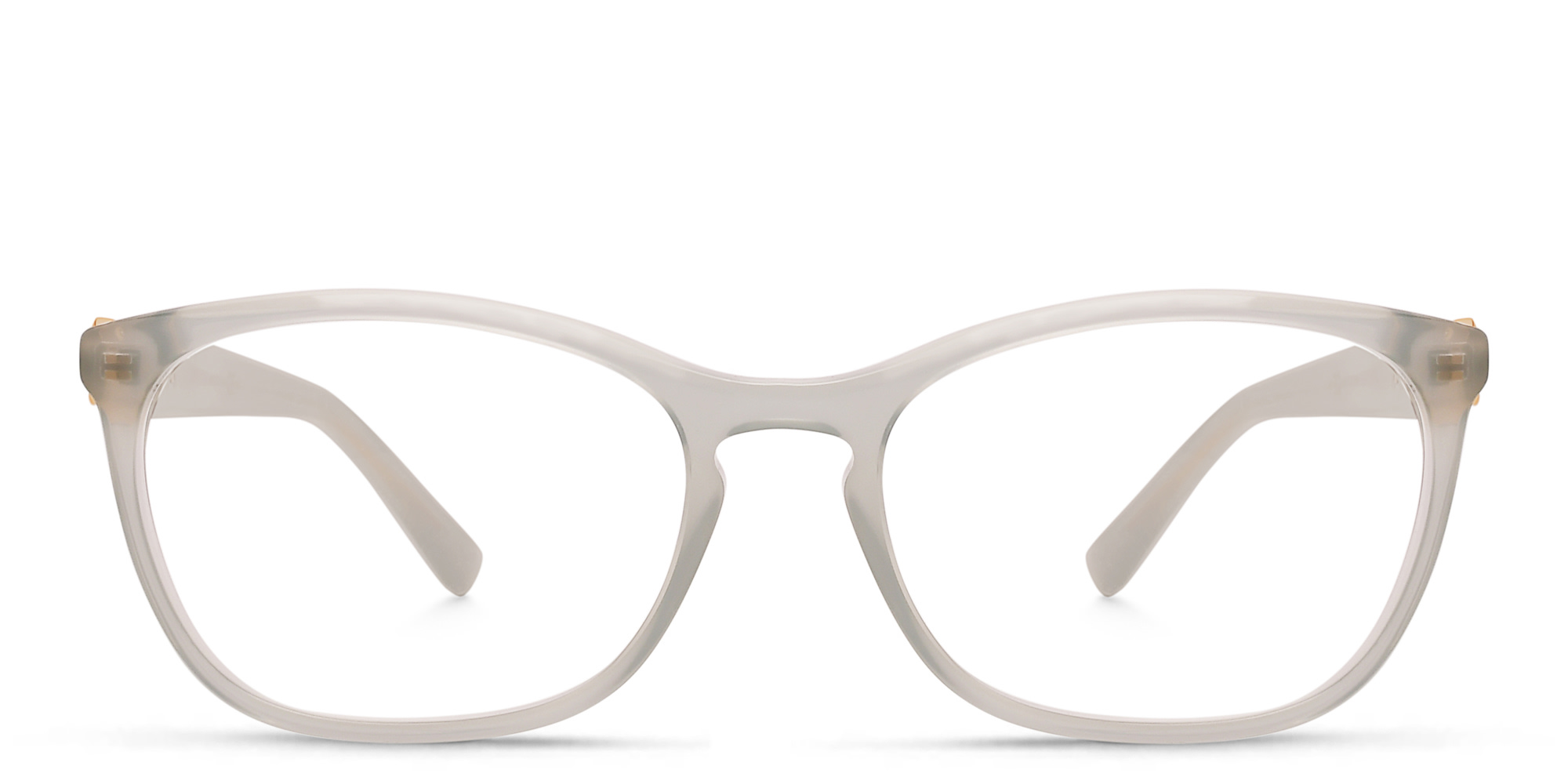 Shop JIMMY CHOO Rectangle Eyeglasses in Grey online.