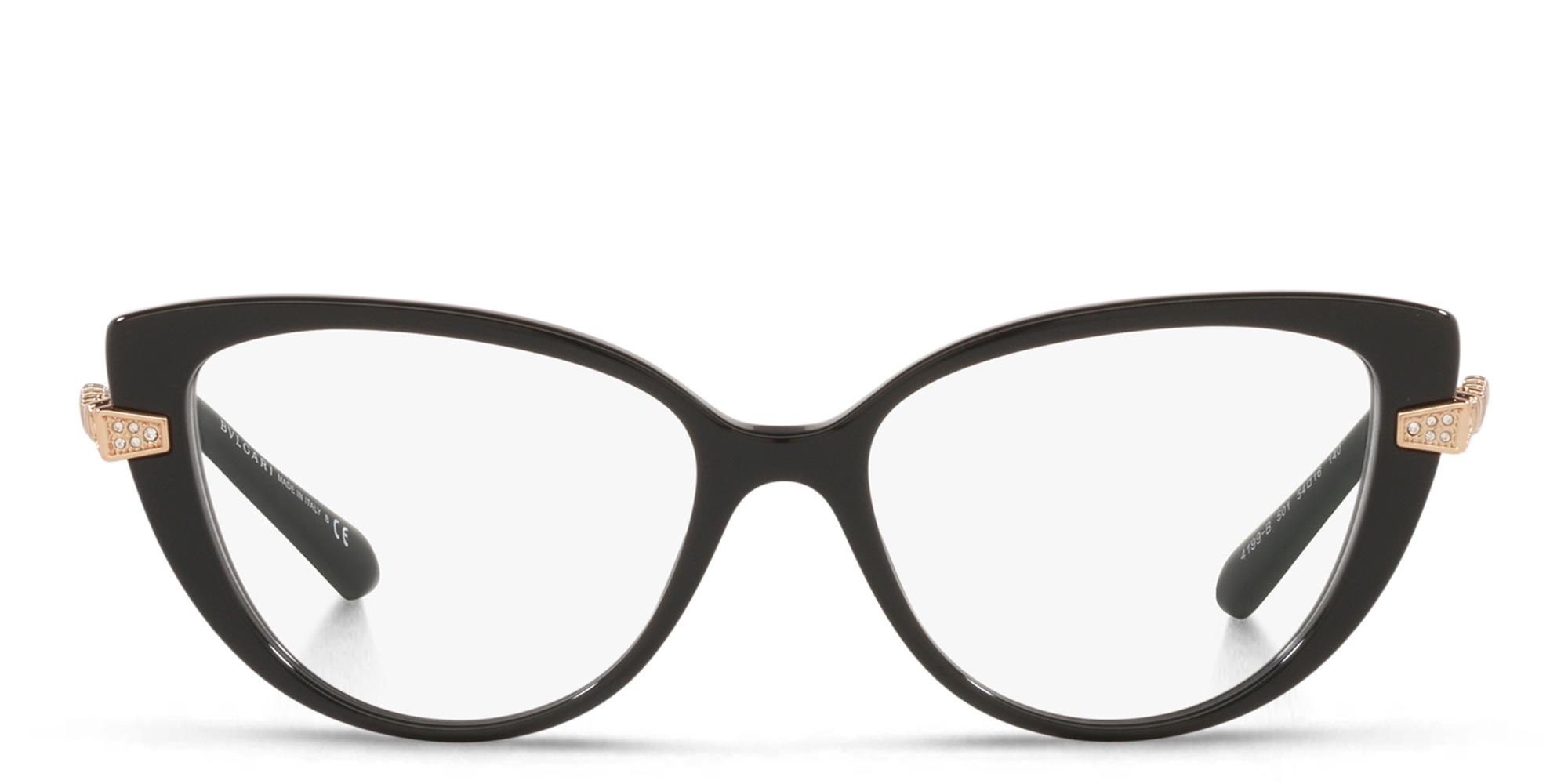 Bvlgari cat eye glasses top