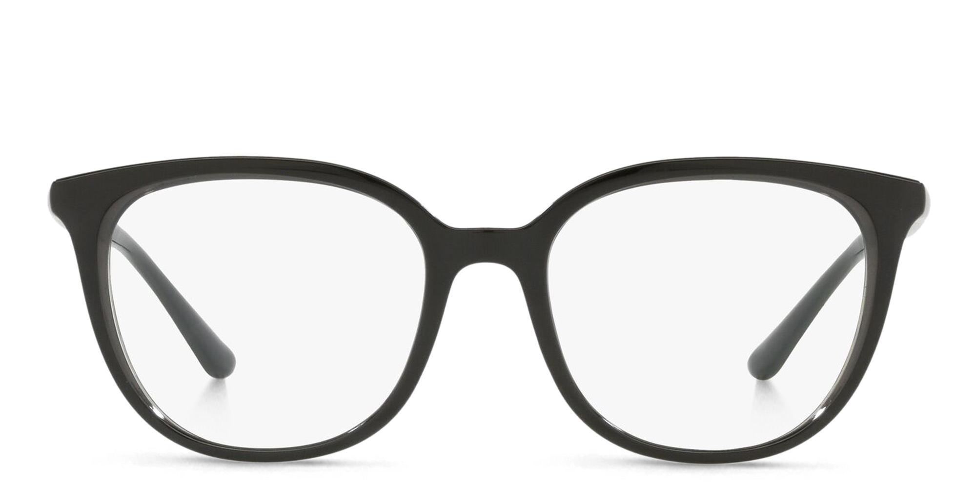 Dolce & Gabbana Square Eyeglasses in Black/Transparent Black – Product Photo 1