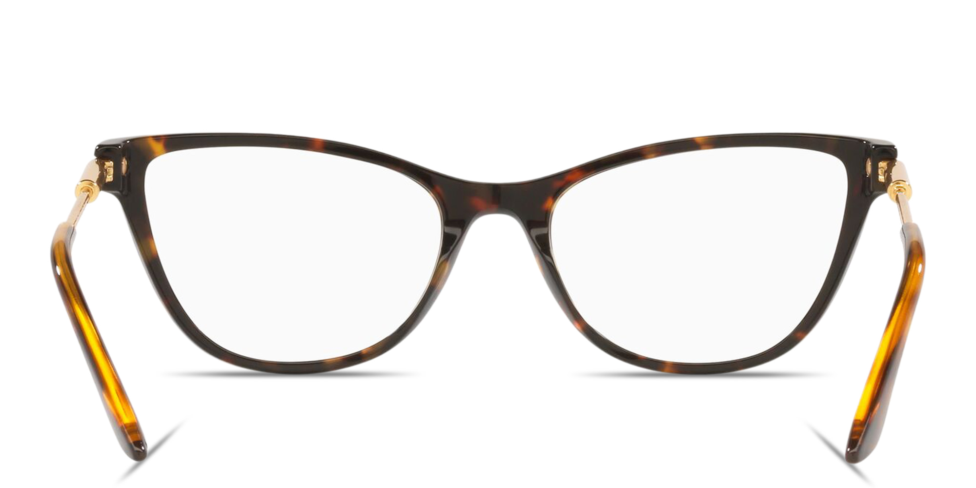 VERSACE Medusa Cat-Eye Eyeglasses in Havana – Product Photo 4