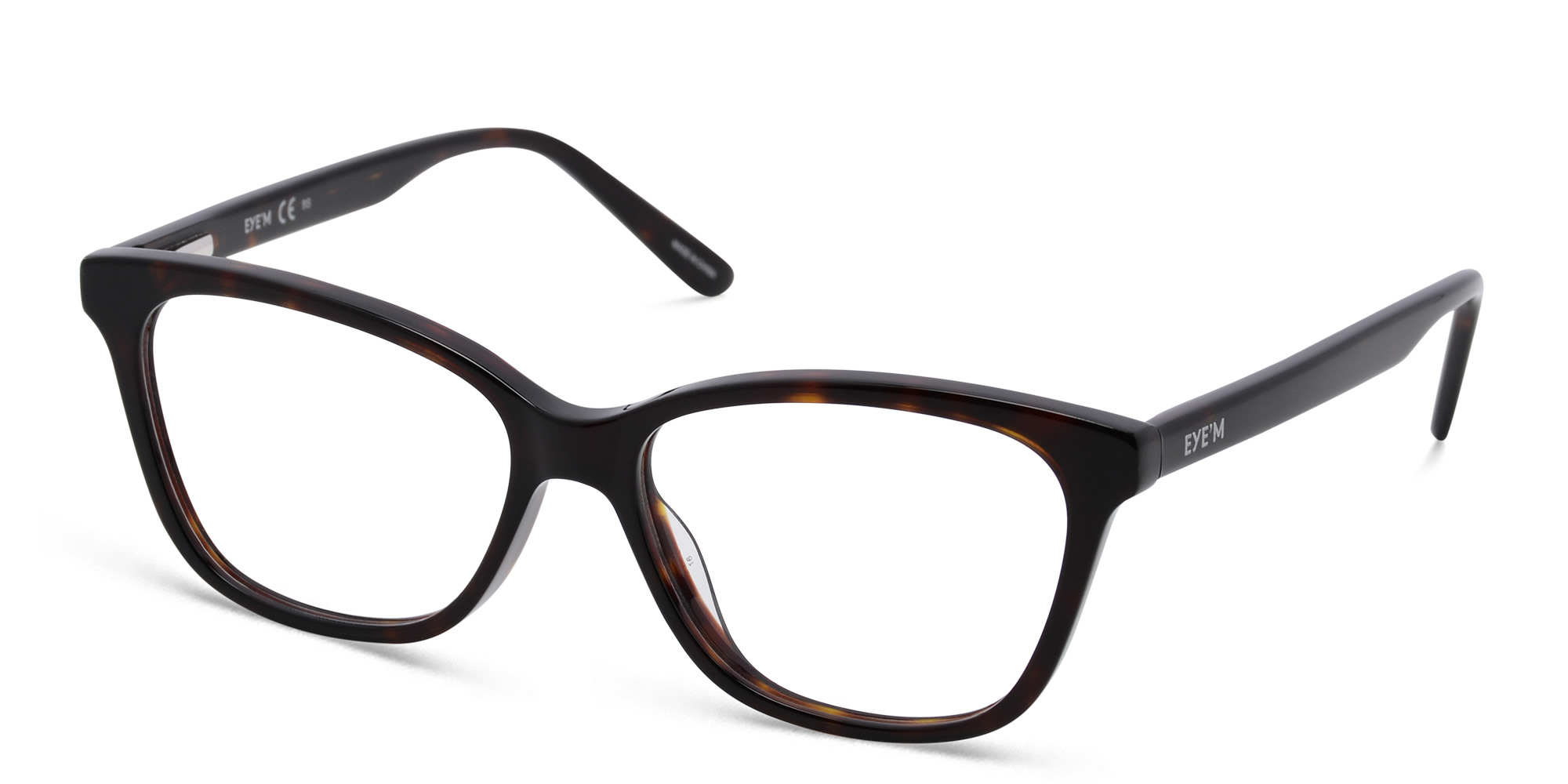 EYE'M Kids Cat Eye Eyeglasses in Havana – Product Photo 2