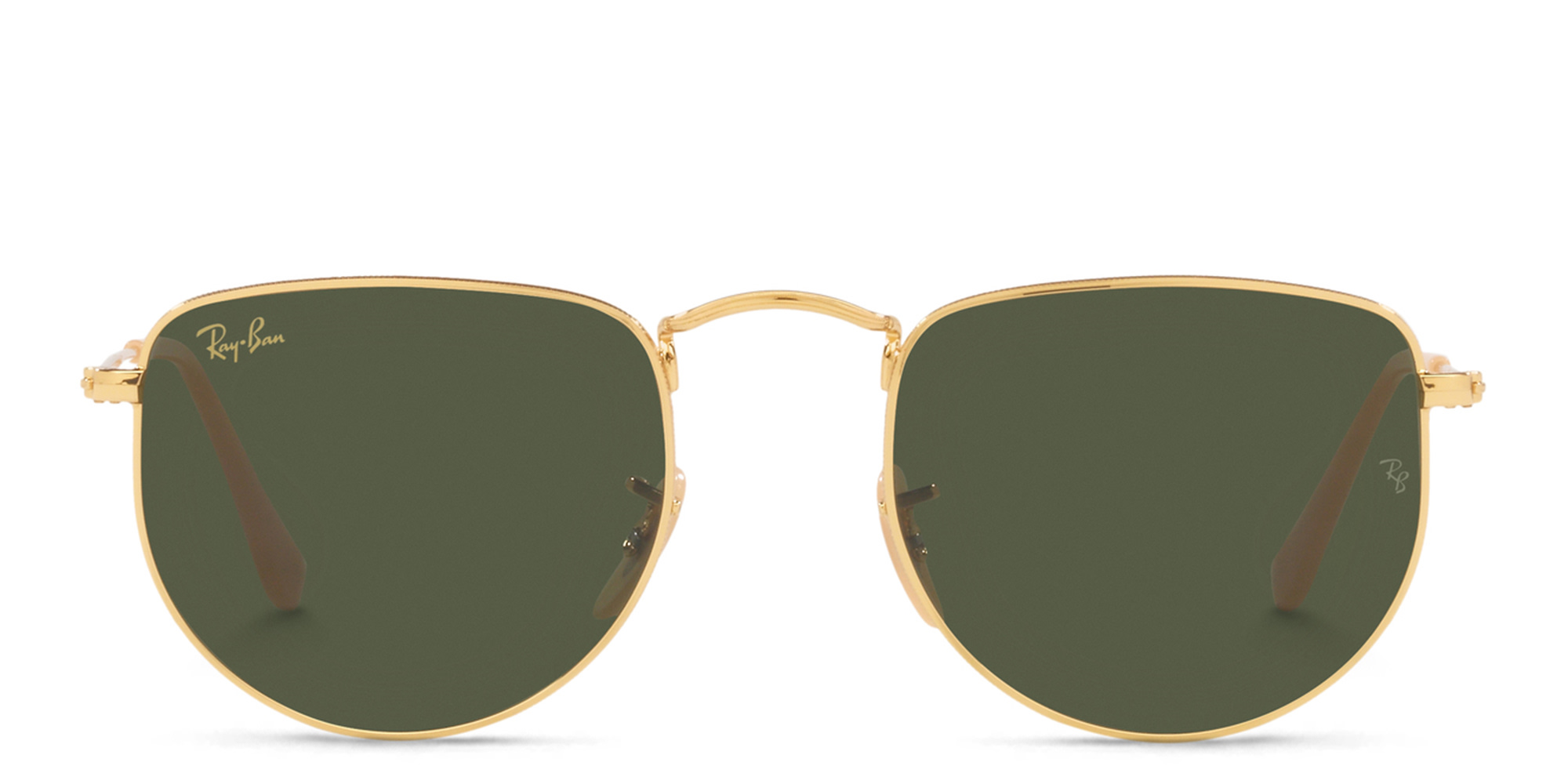 Ray-Ban Elon Unisex Irregular Sunglasses in Gold – Product Photo 1