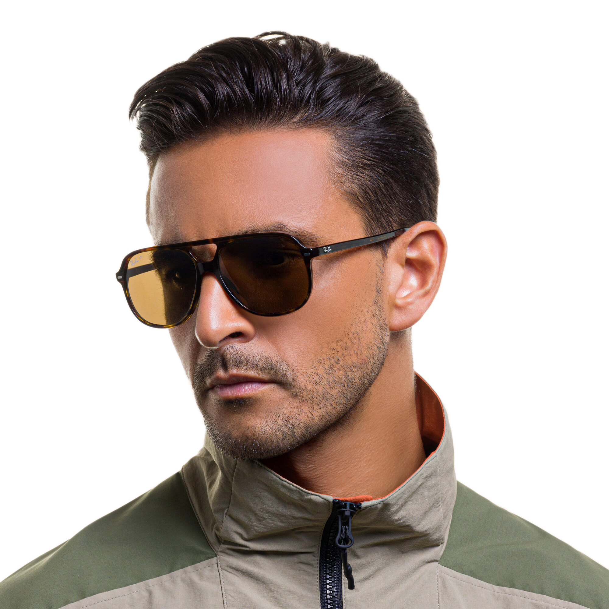 Ray-Ban Bill Unisex Square Sunglasses in Havana – Product Photo 7