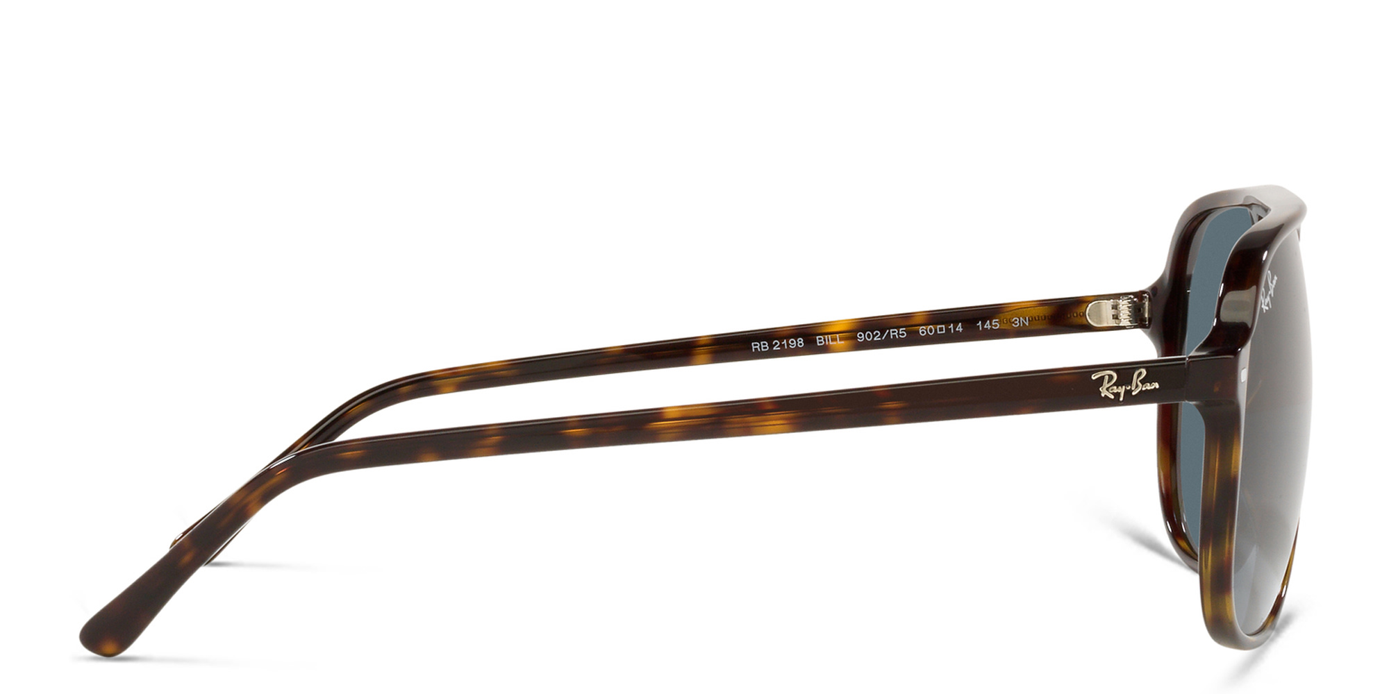 نظارات شمسية بيل بإطار مربّع للجنسين من راي بان بلون مموه - صورة المنتج 3