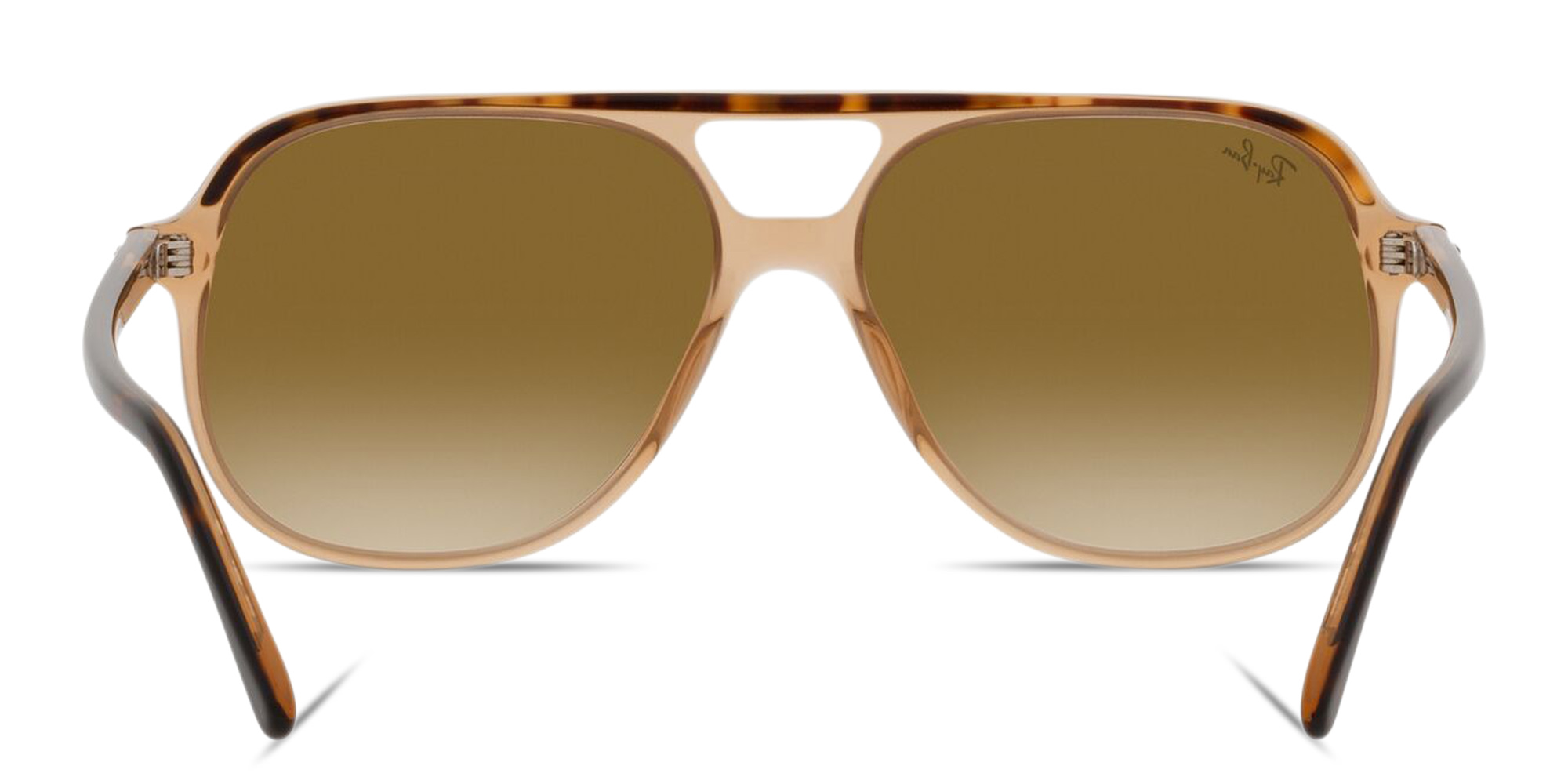 Shop Ray-Ban Bill Unisex Square Sunglasses in Havana On Transparent Brown online.