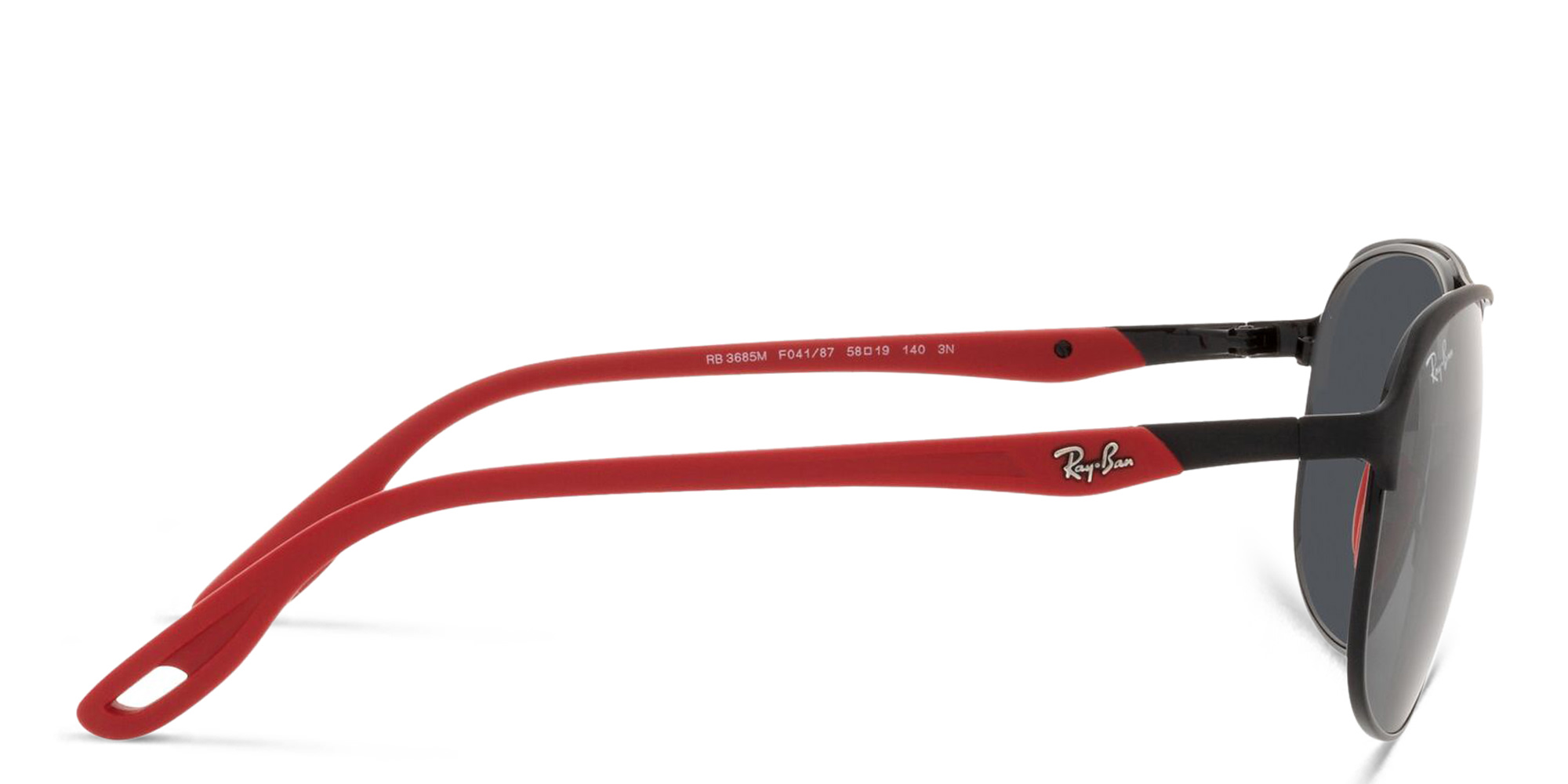 Ray-Ban Ferrari Unisex Aviator Sunglasses in Black – Product Photo 3